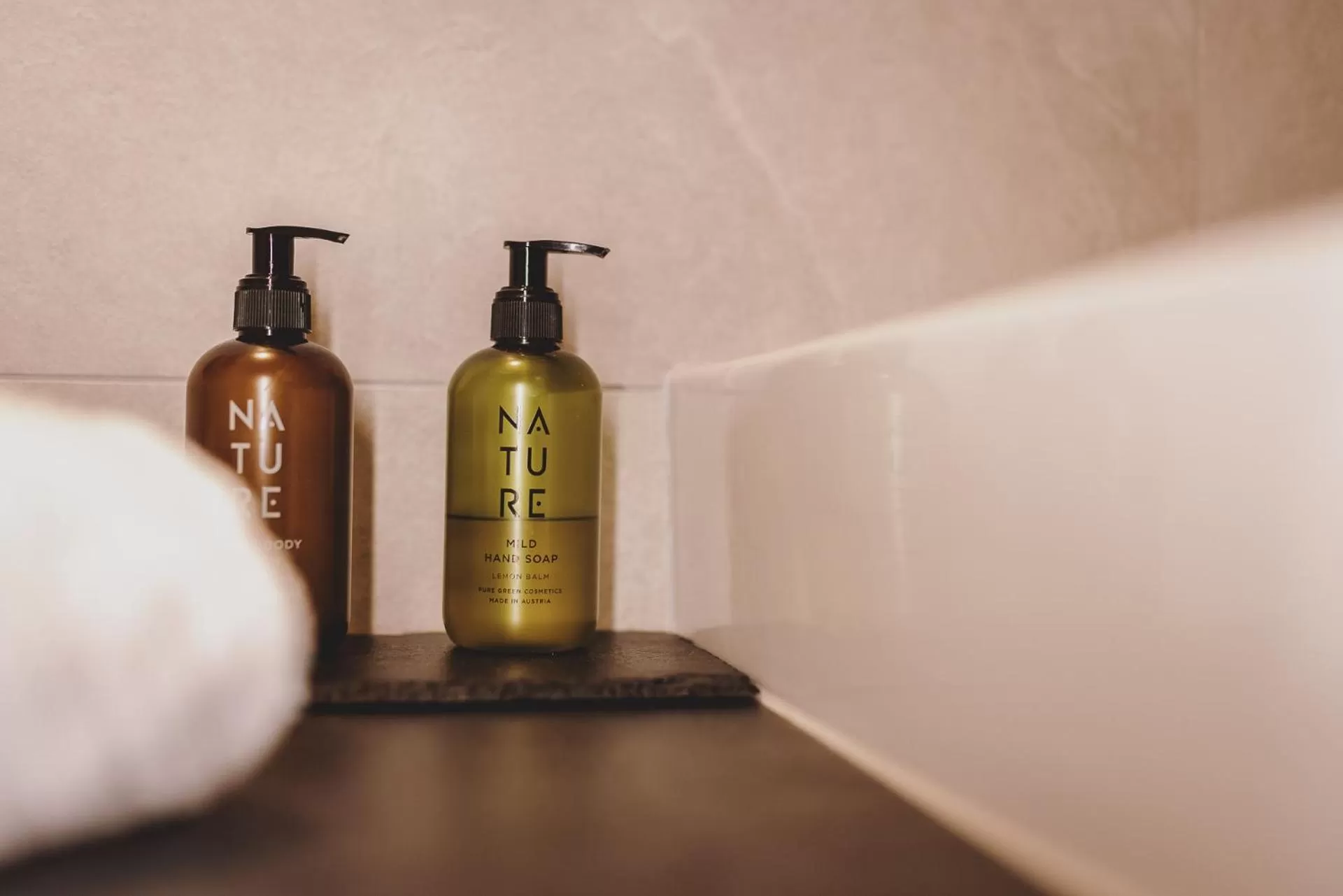 Bathroom in POST POST Hotel - Alpine Boutique Hotel & Spa