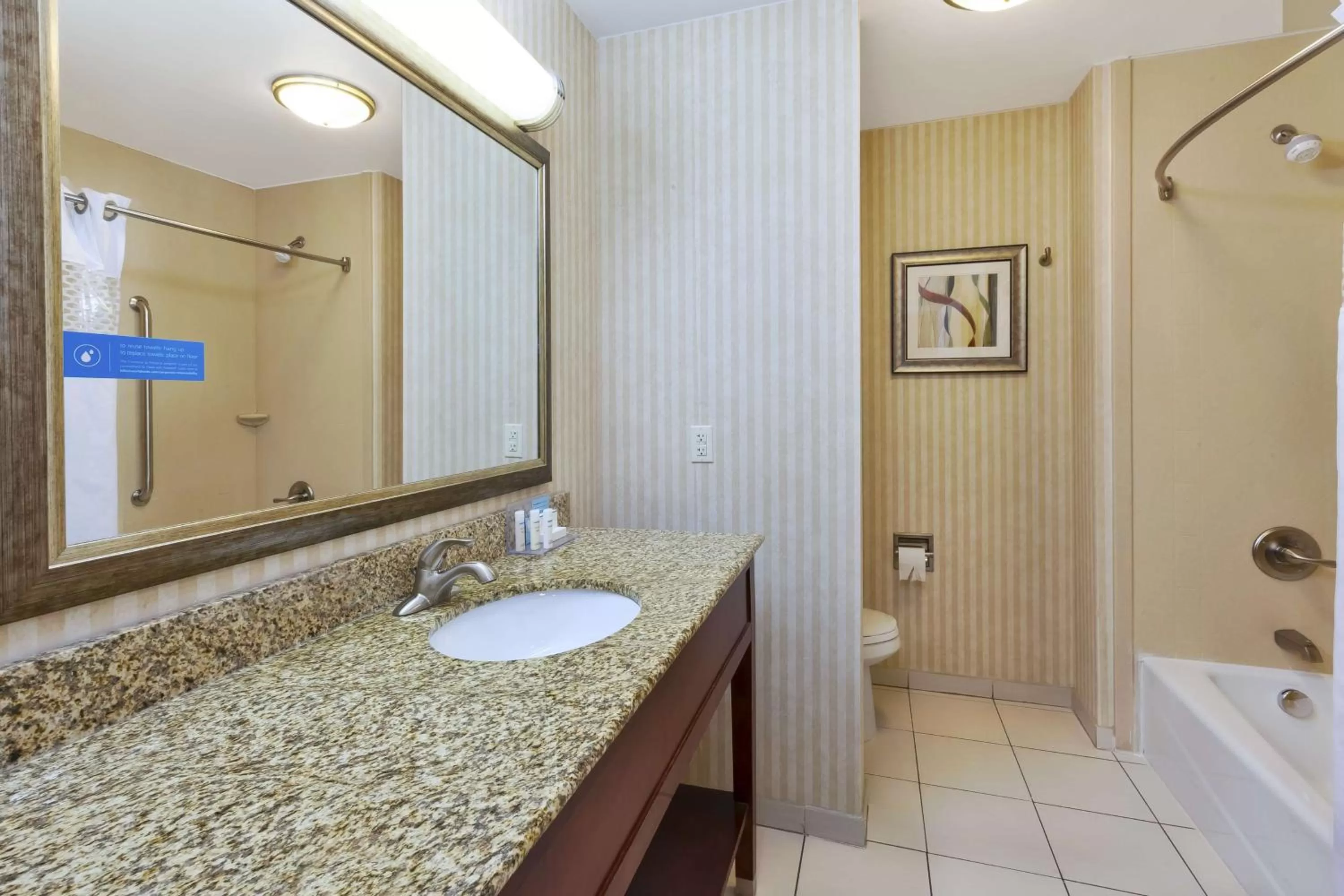 Bathroom in Hampton Inn Detroit/Southgate