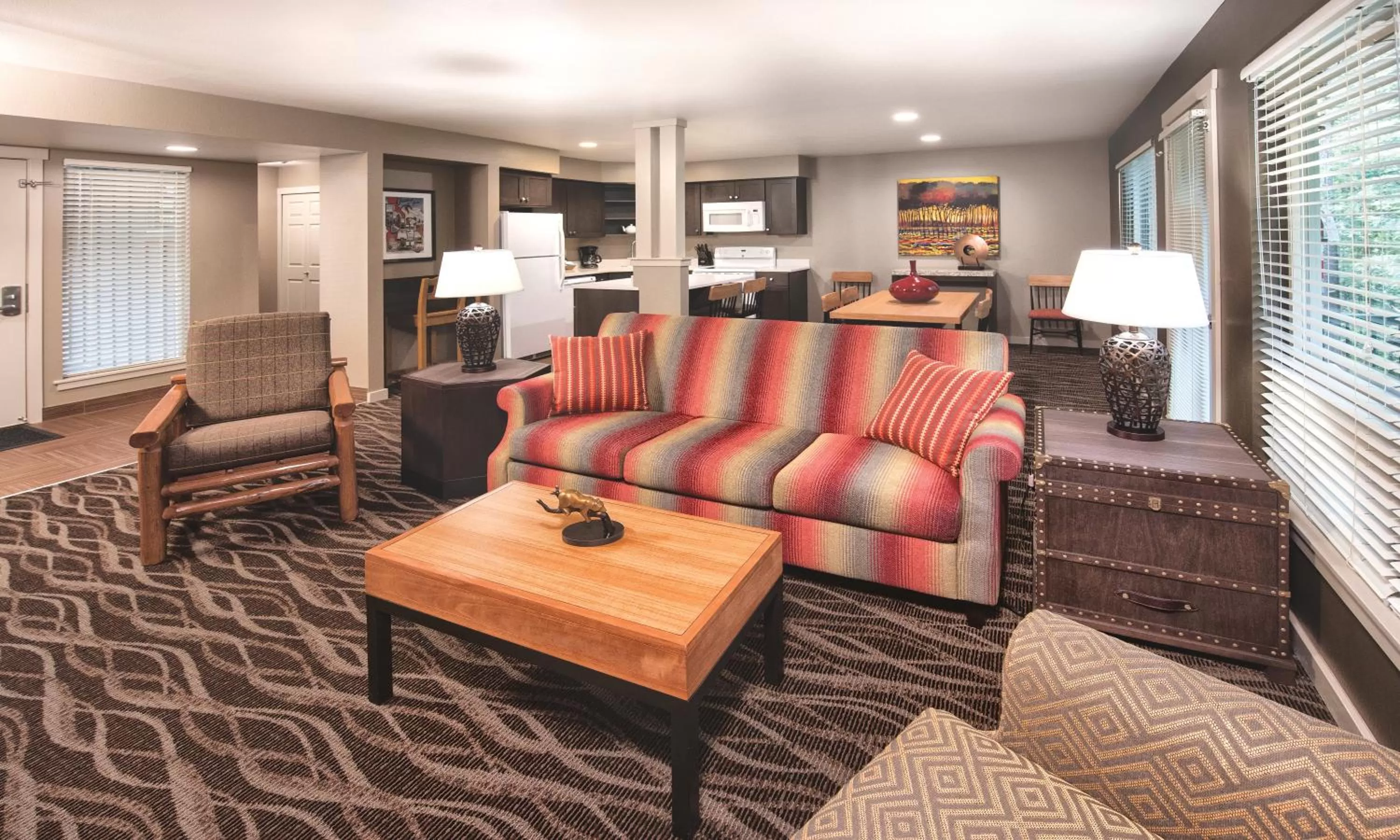 Living room in WorldMark McCall