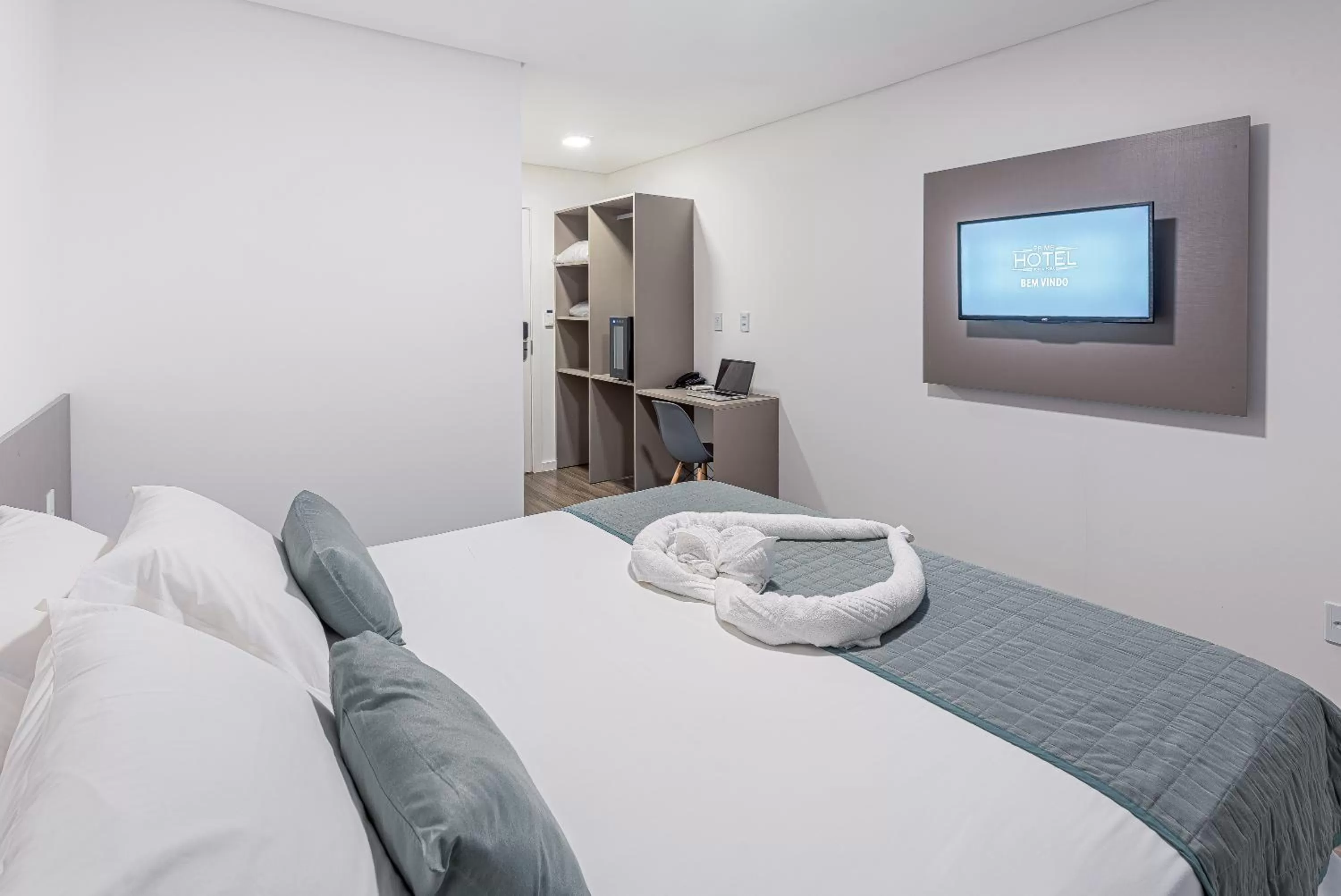 Bed in Prime Hotel Ponta Porã