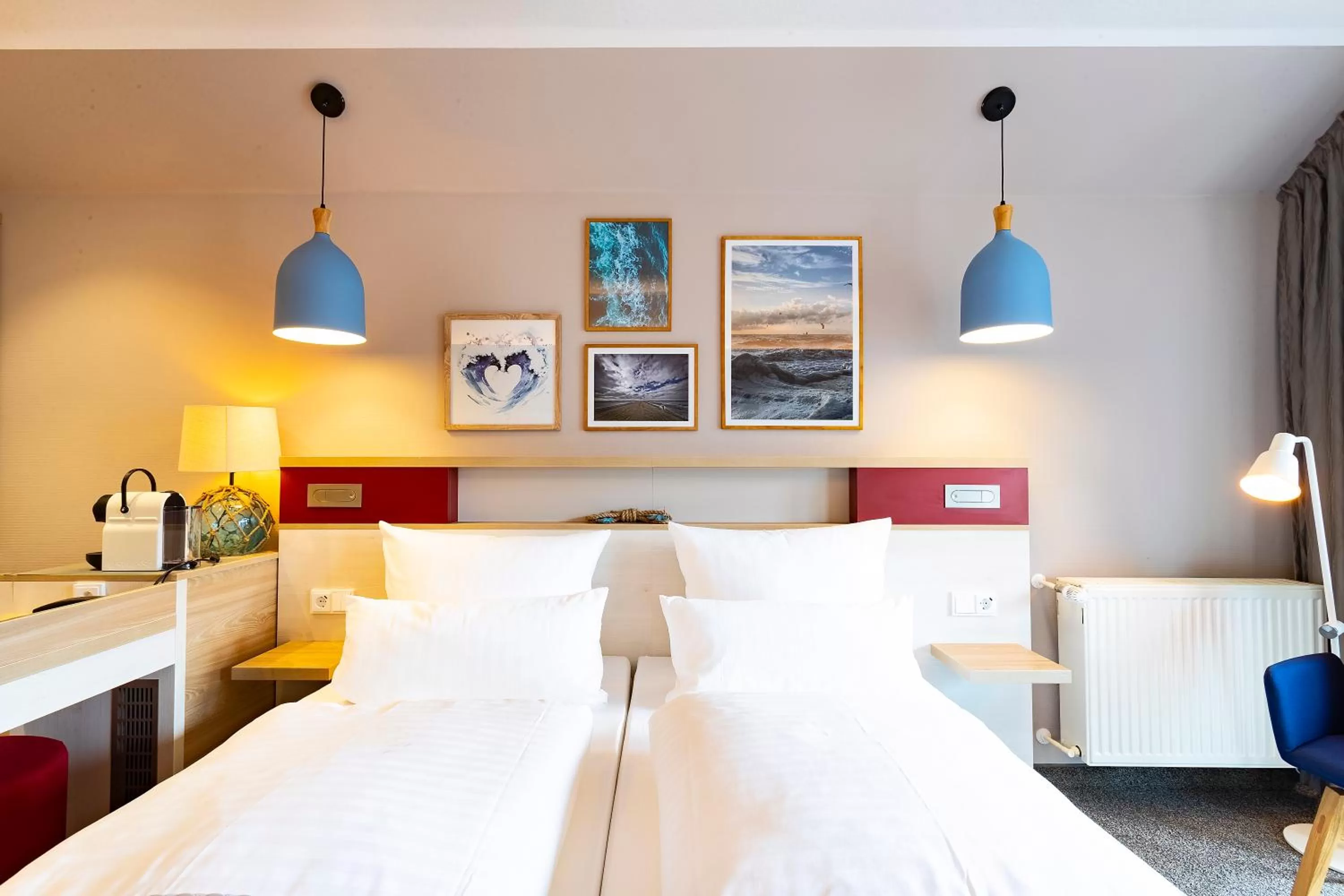 Bed in Hotel Regina Maris