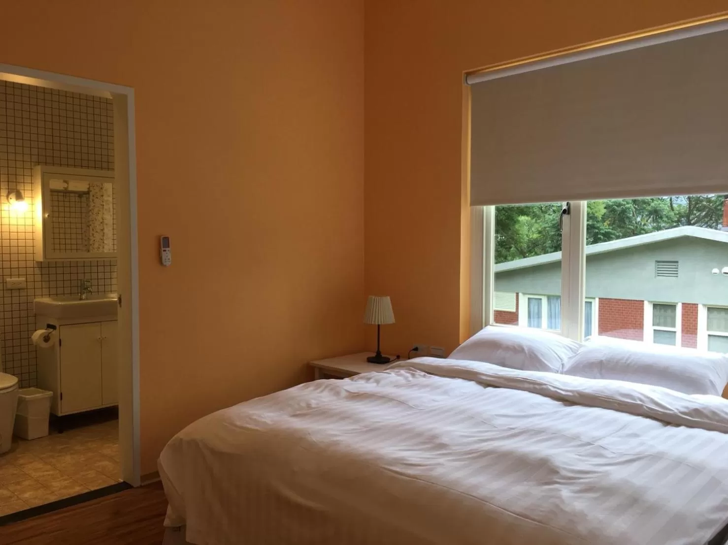 Bed in American Village Resort