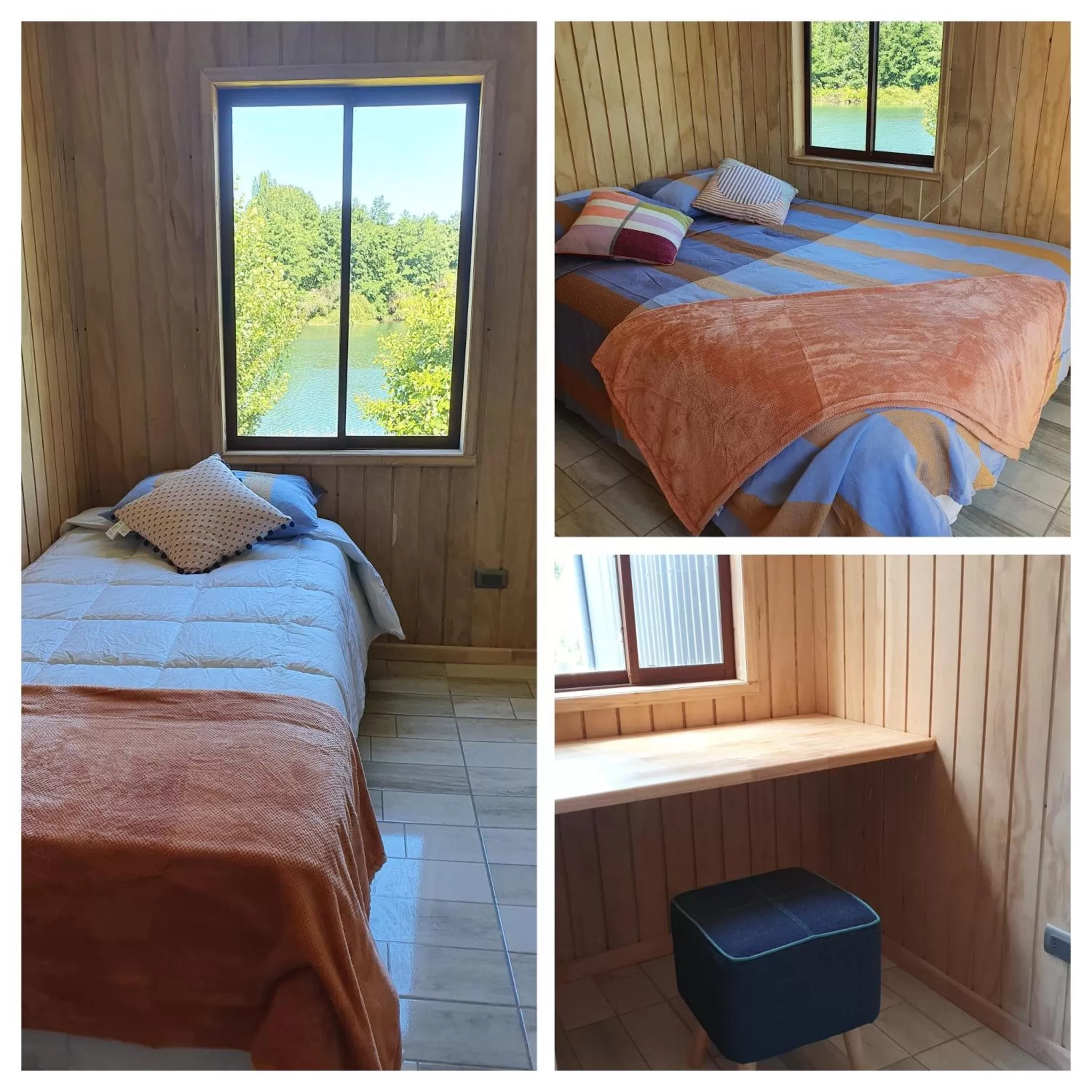 Bedroom, Bed in Cabañas Rosner