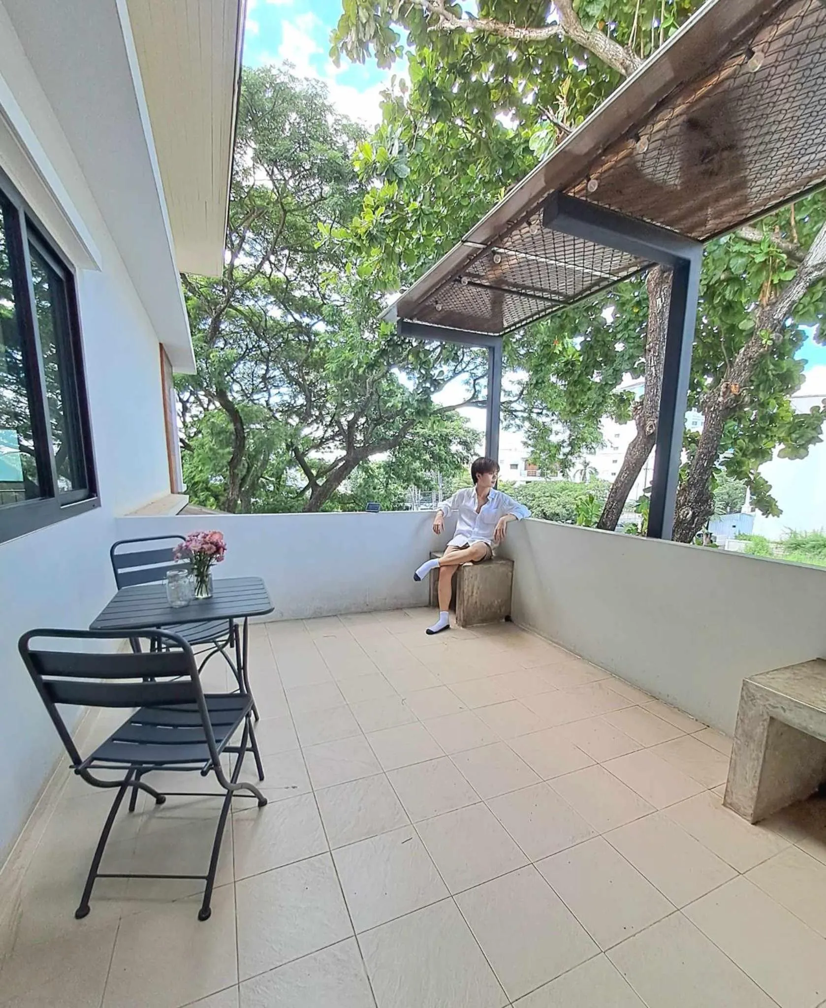 Balcony/Terrace in Jamjuree Home at Udonthani