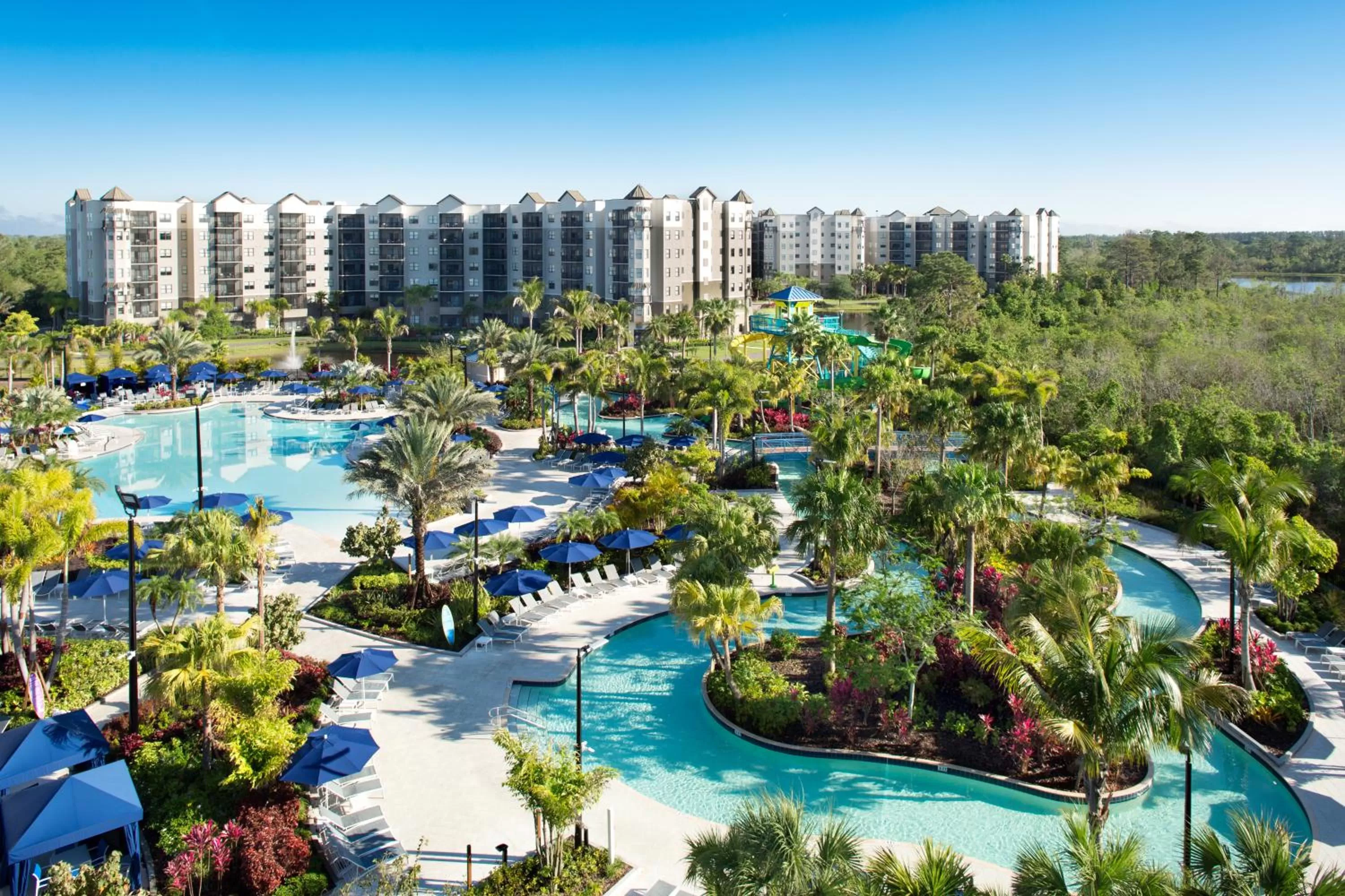 Property building in The Grove Resort & Water Park Orlando