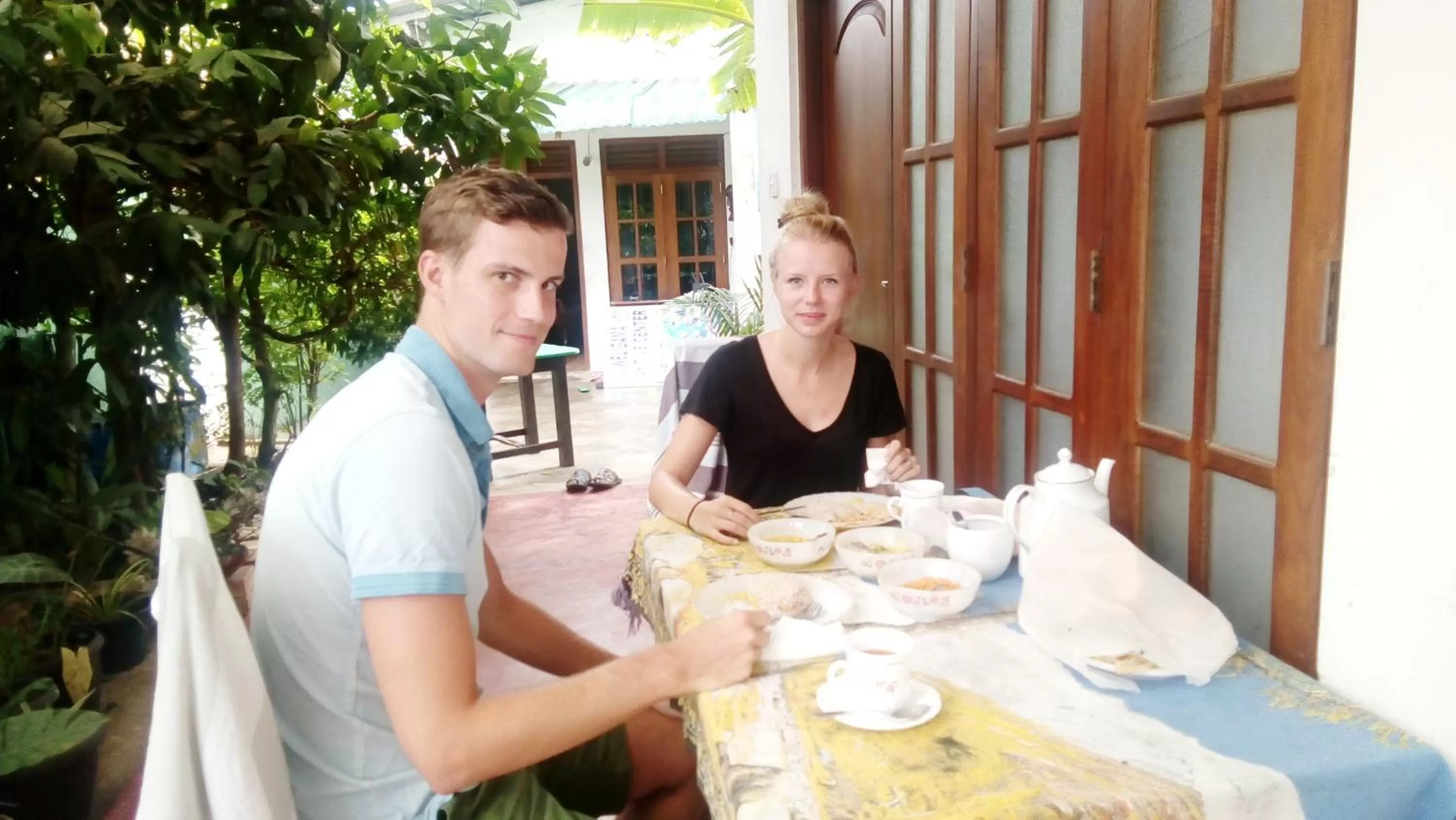 Breakfast in Pearl Resort Mirissa