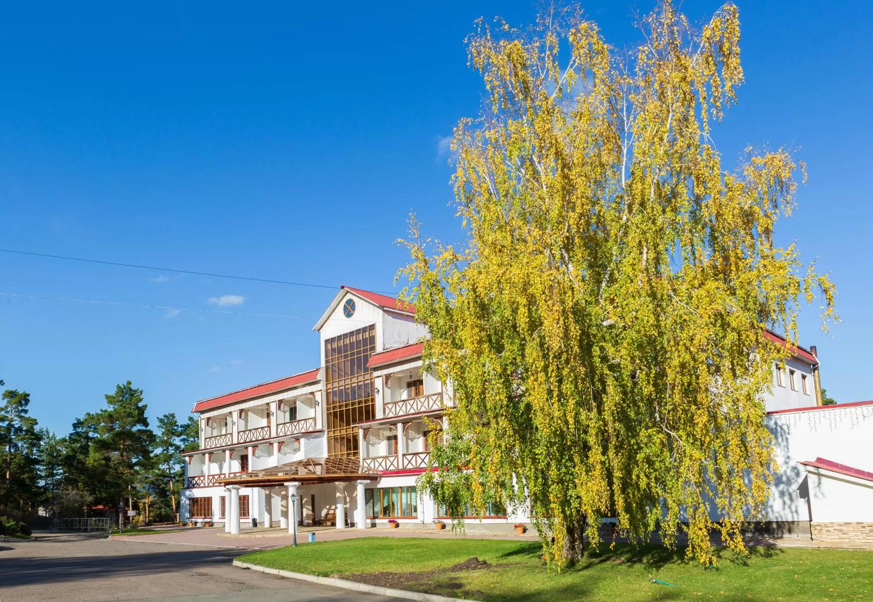 Property building in Park Hotel Kokshetau