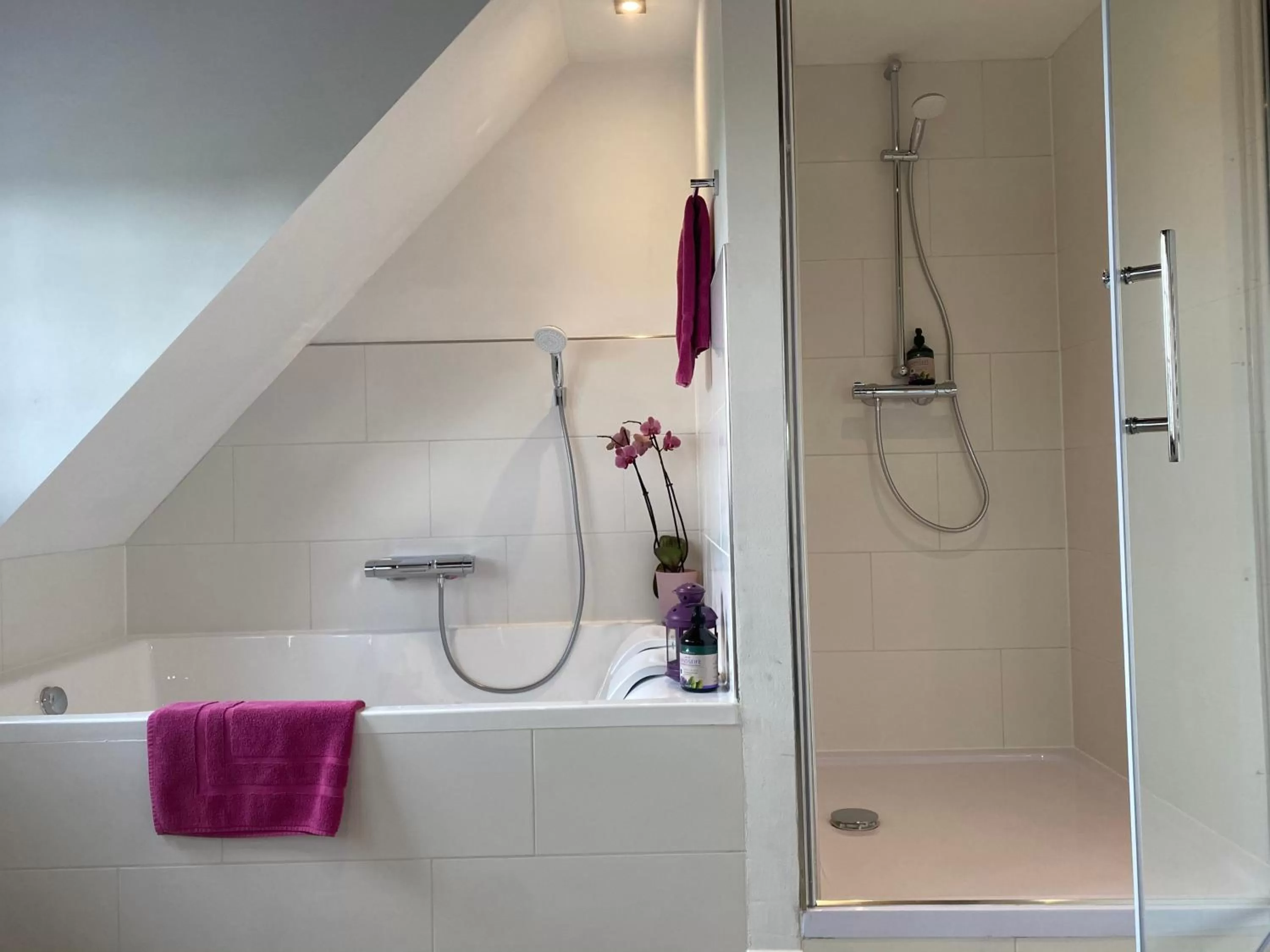 Bathroom in B&B Worpsweder Blick