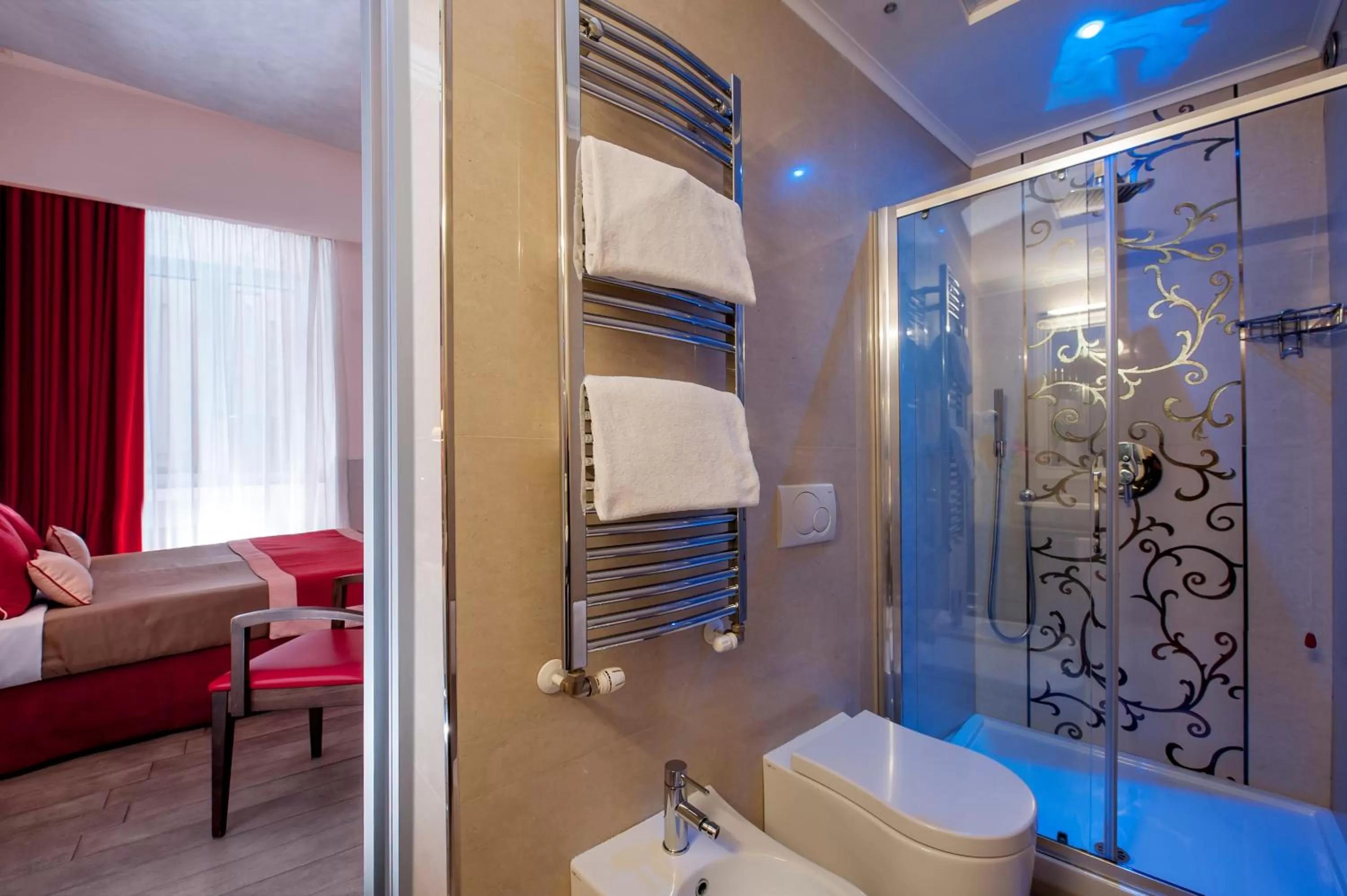 Bathroom in Demetra Hotel