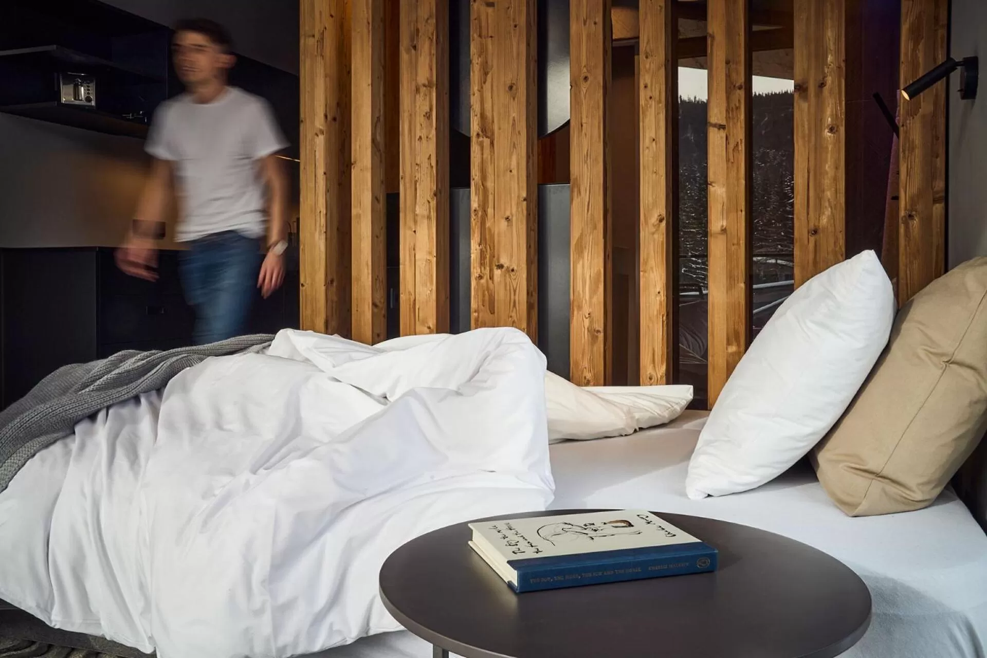 Living room, Bed in Aparthotel Chalina