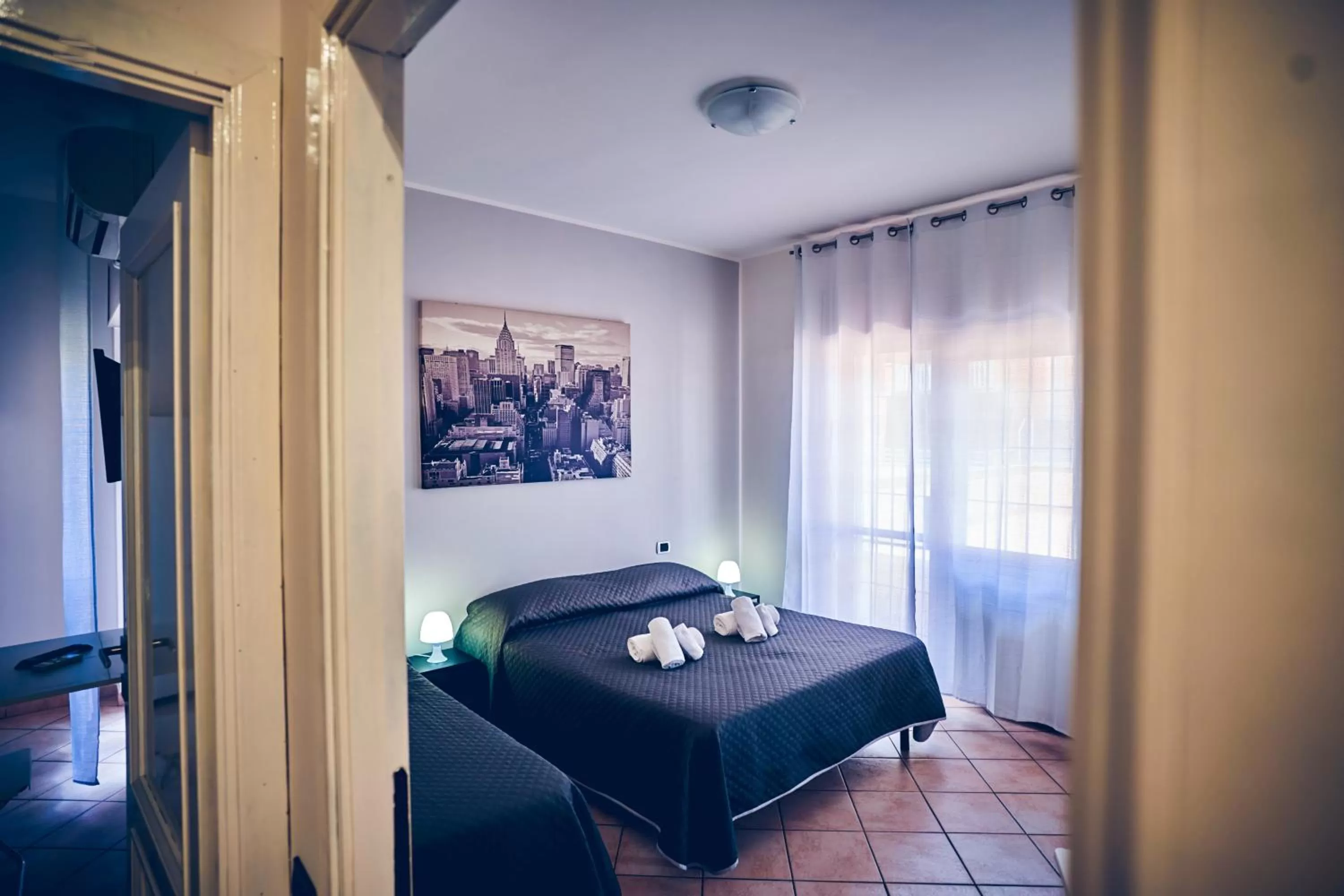 Bed in Travelershome 7Metri Ciampino GuestHouse