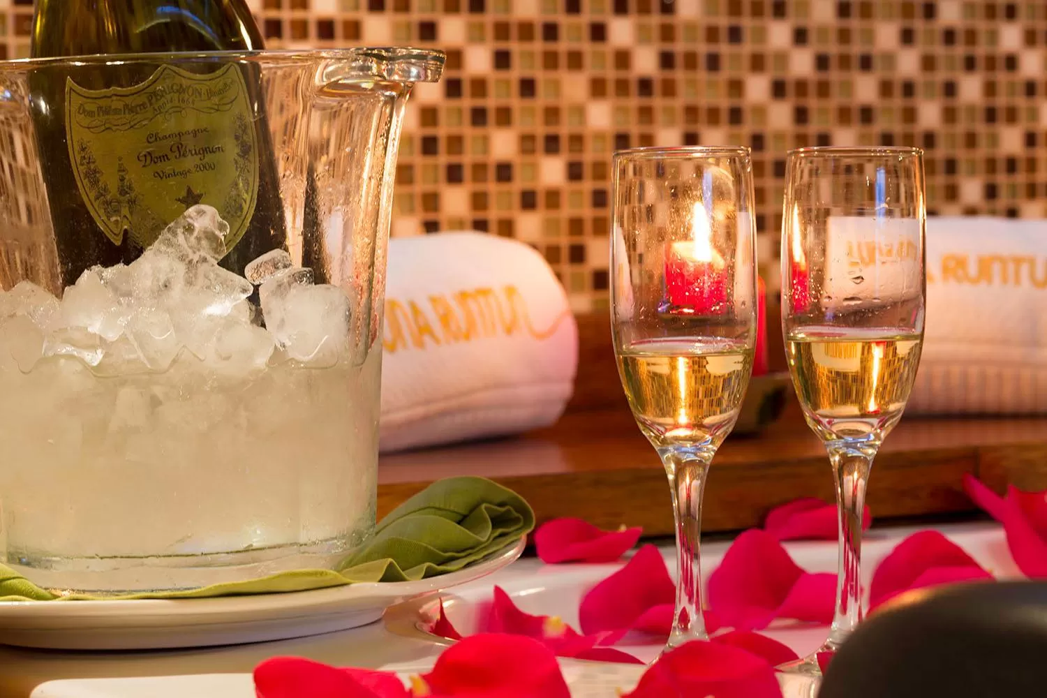 Drinks in Luna Volcán, Adventure SPA