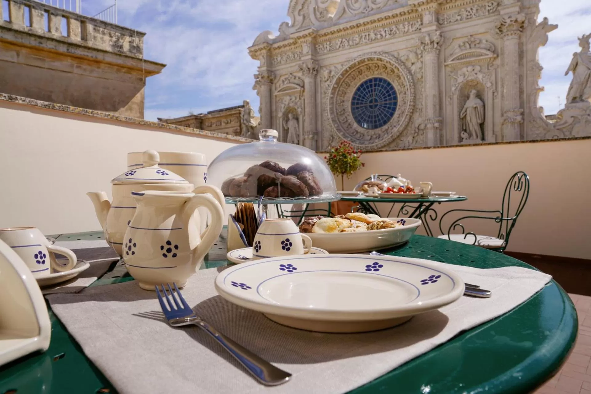 Balcony/Terrace, Restaurant/Places to Eat in B&B I sei volti Lecce