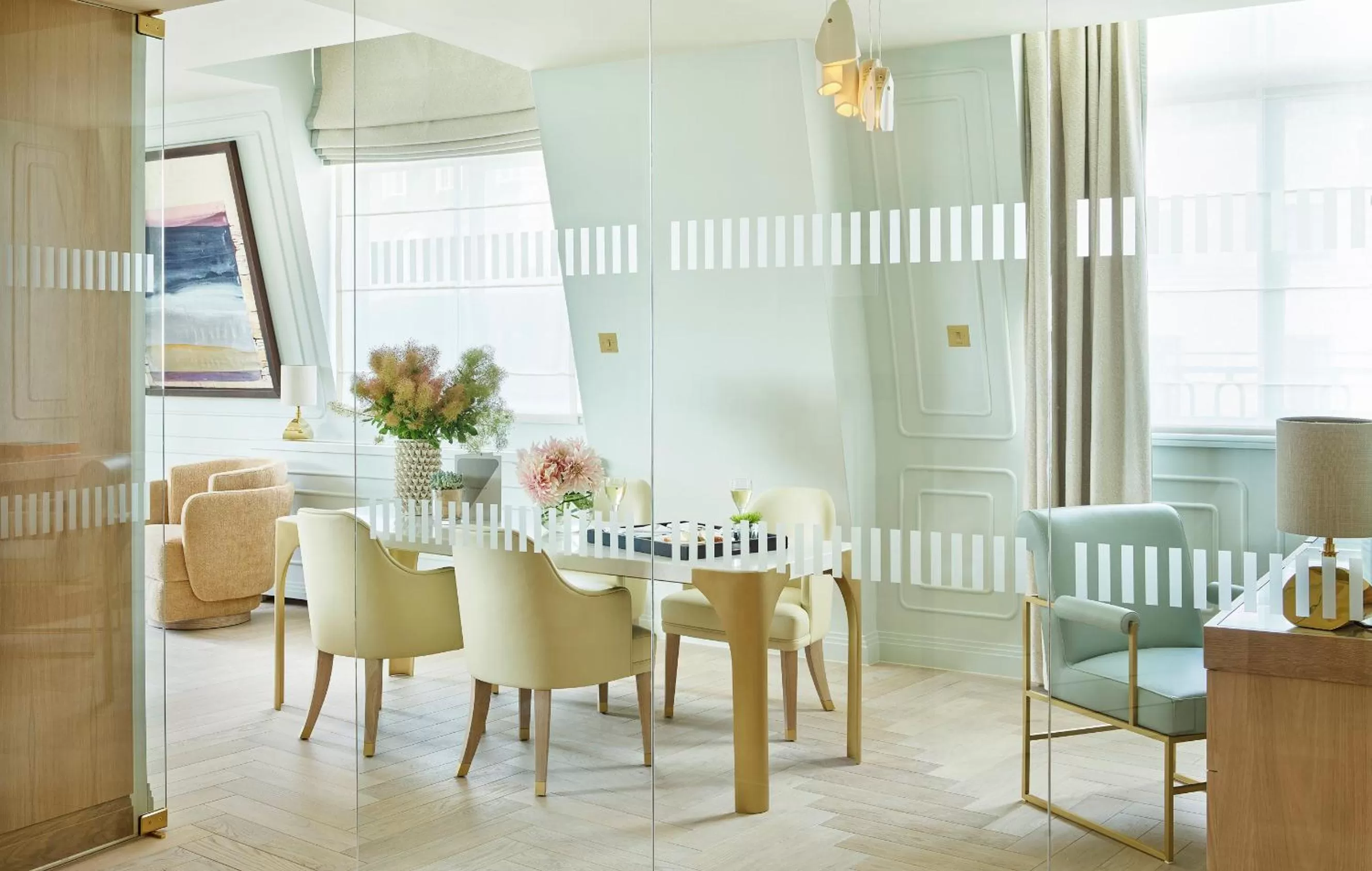 Dining area in One Aldwych