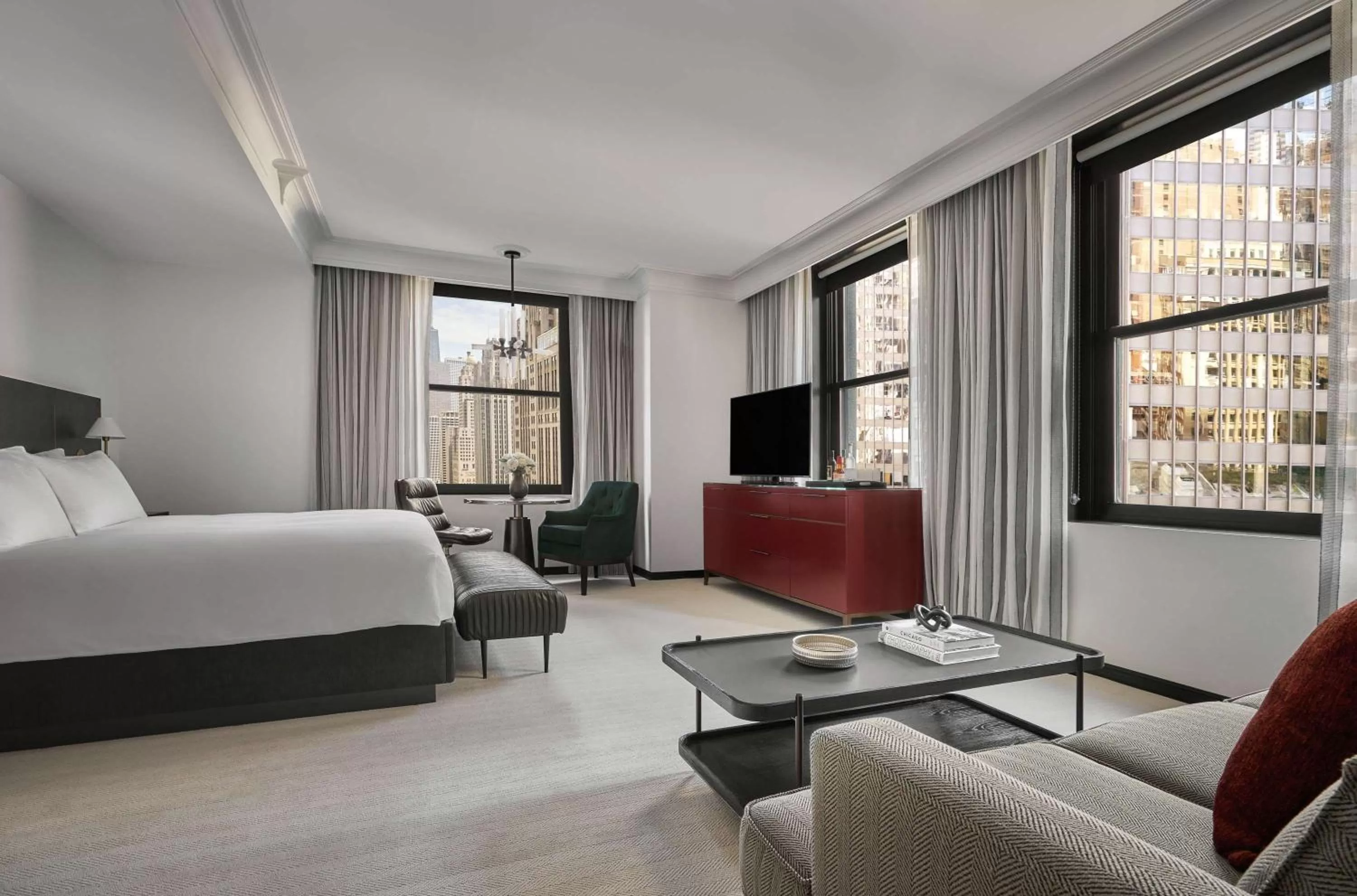 Bedroom, Bed in Pendry Chicago