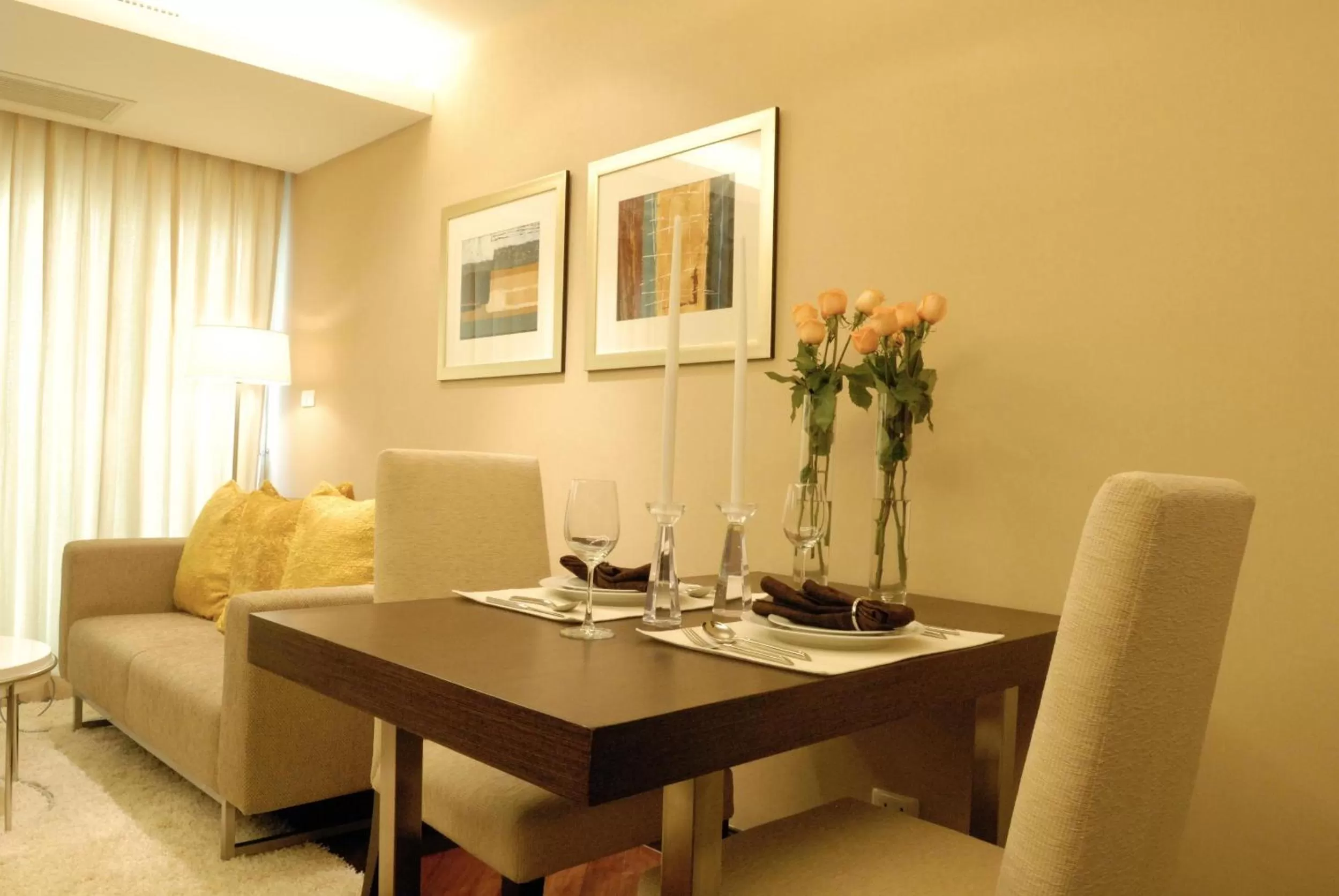 Dining area in The Narathiwas Hotel & Residence Sathorn Bangkok