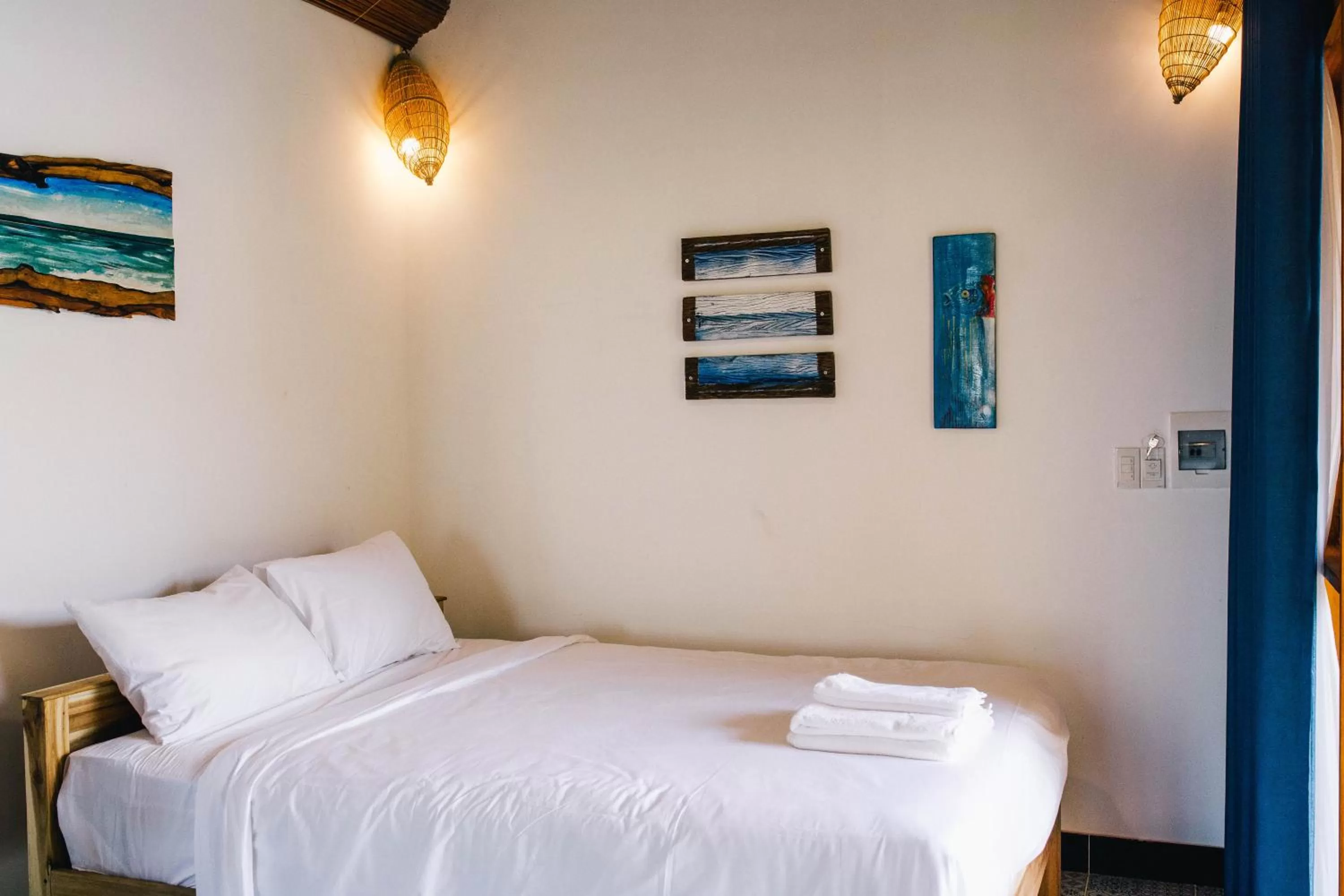 Bed in La Belle Anbang Homestay