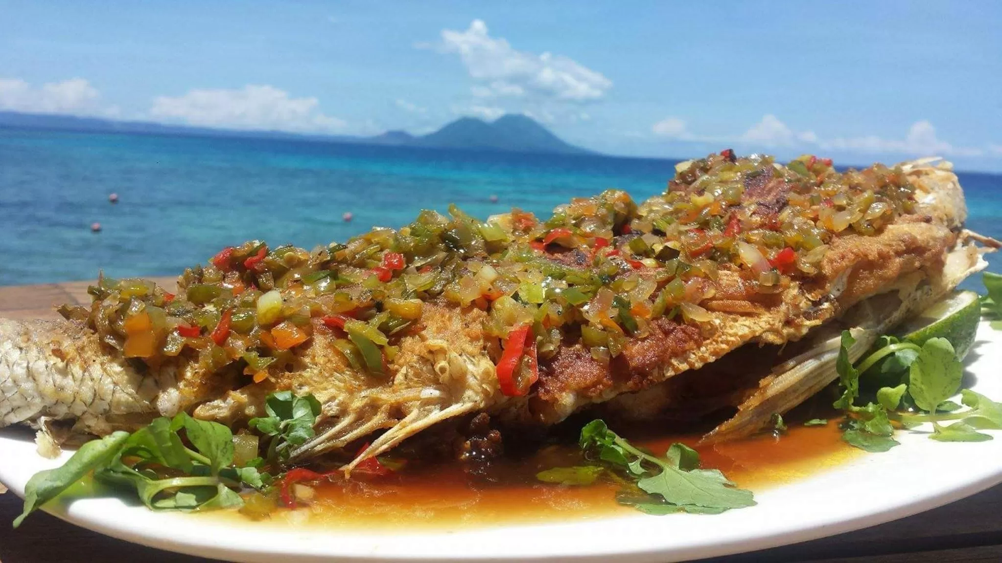Food close-up in Rapopo Plantation Resort