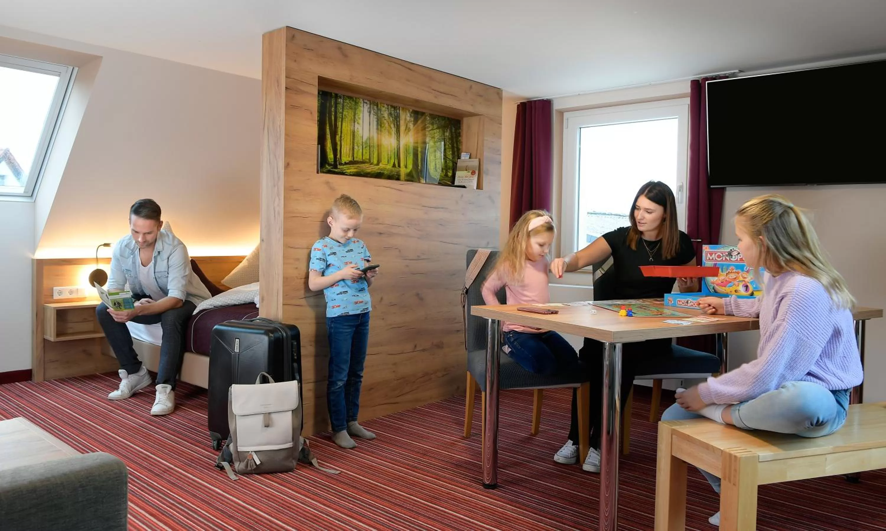 Family in Familienhotel "Rhön Feeling"