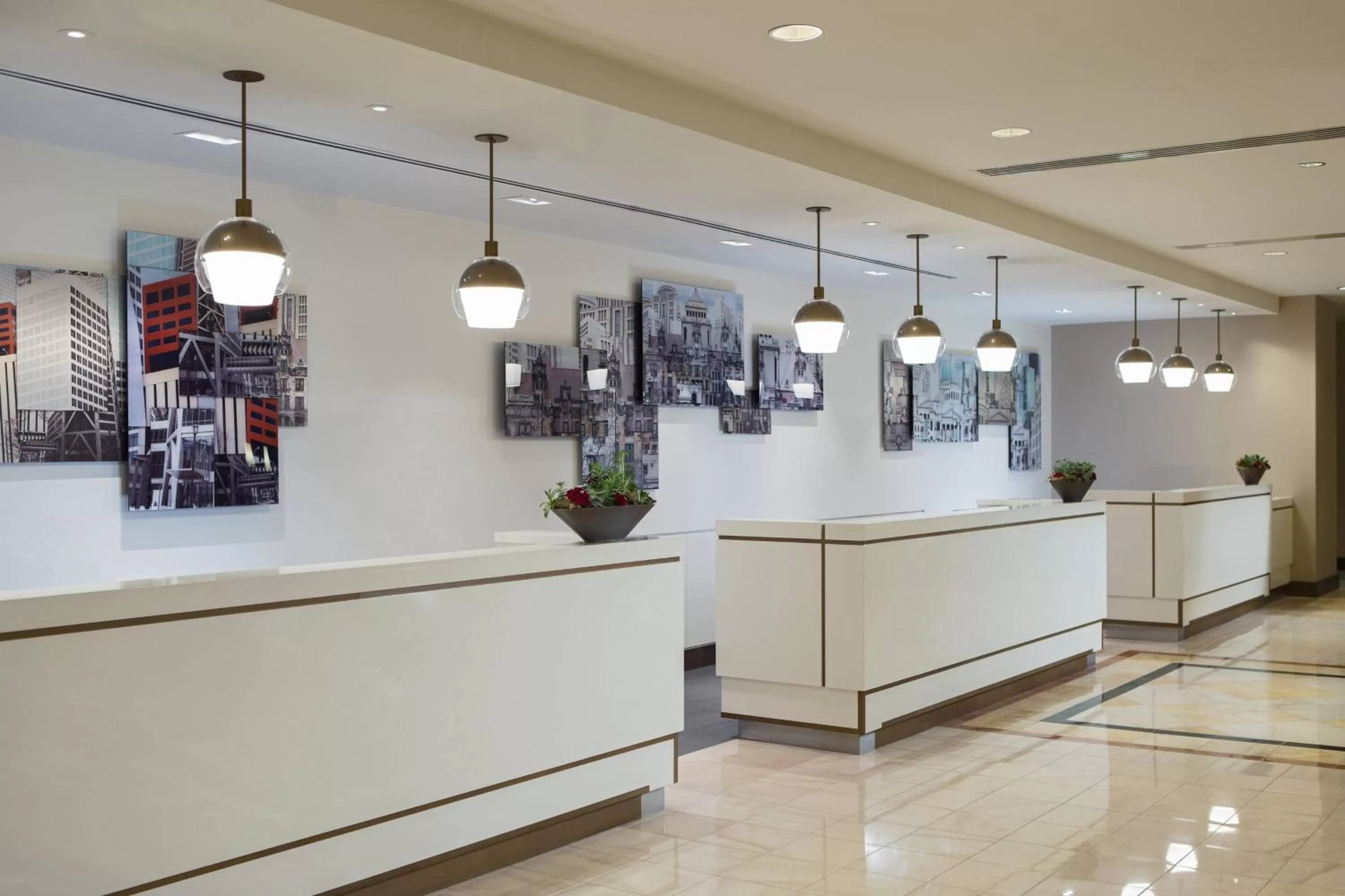 Lobby or reception in Marriott St. Louis Grand