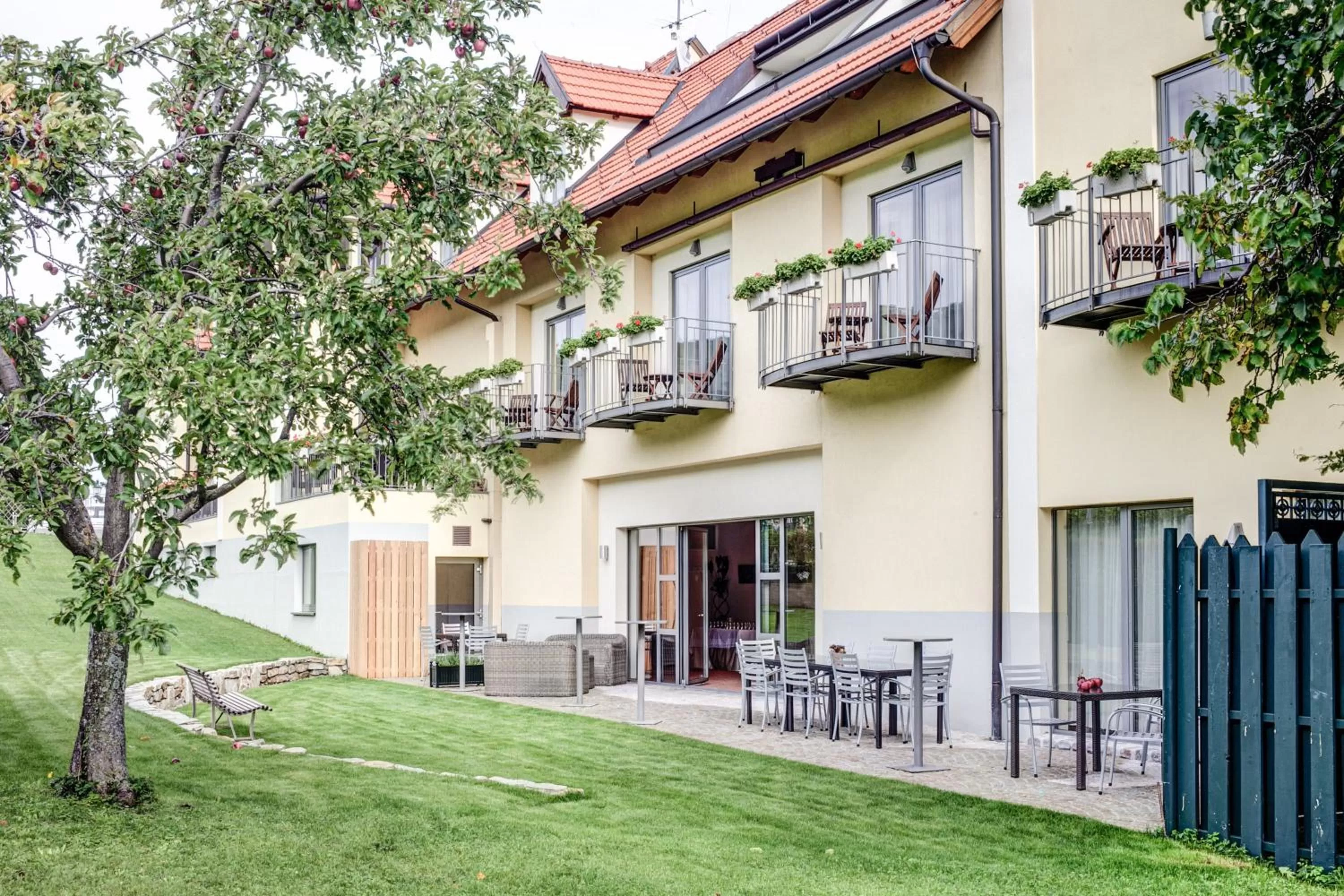 Facade/entrance in Hotel Turmhof