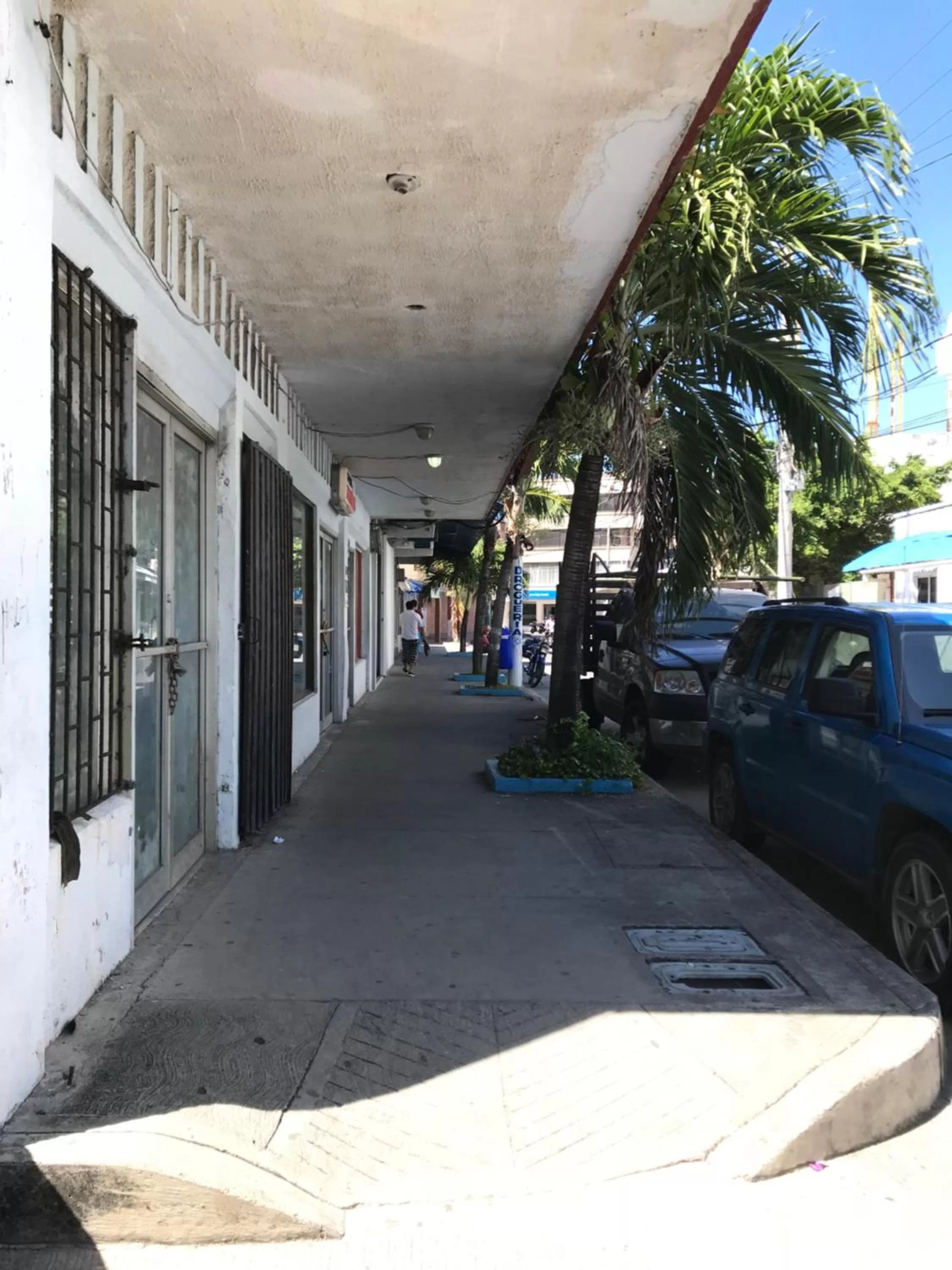 Street view in Apartahotel Caribe Diez