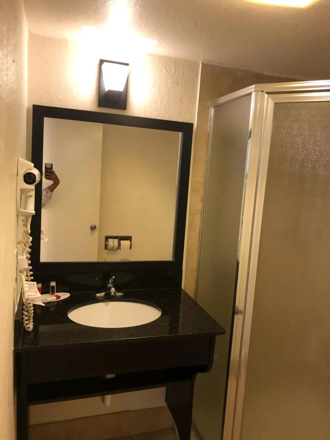 Shower in Super 8 by Wyndham Augusta