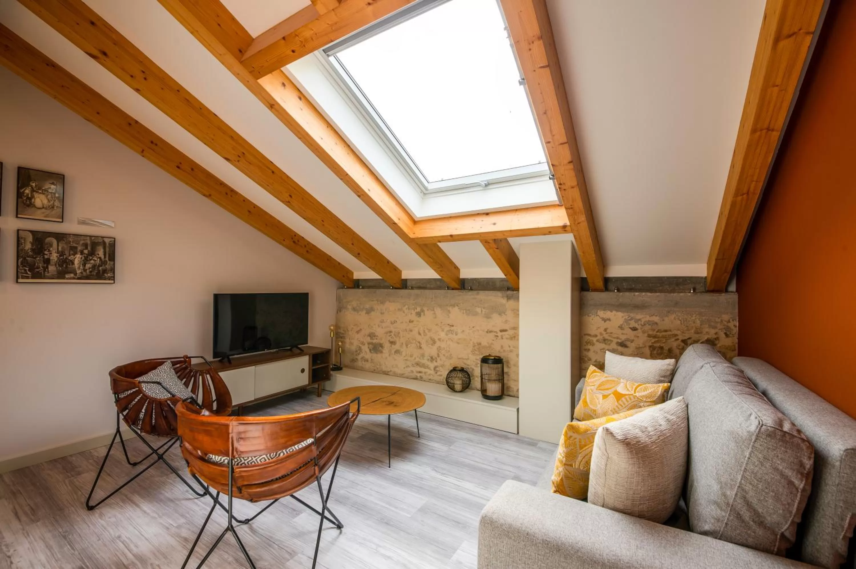 Living room in Bacharéis Charming House