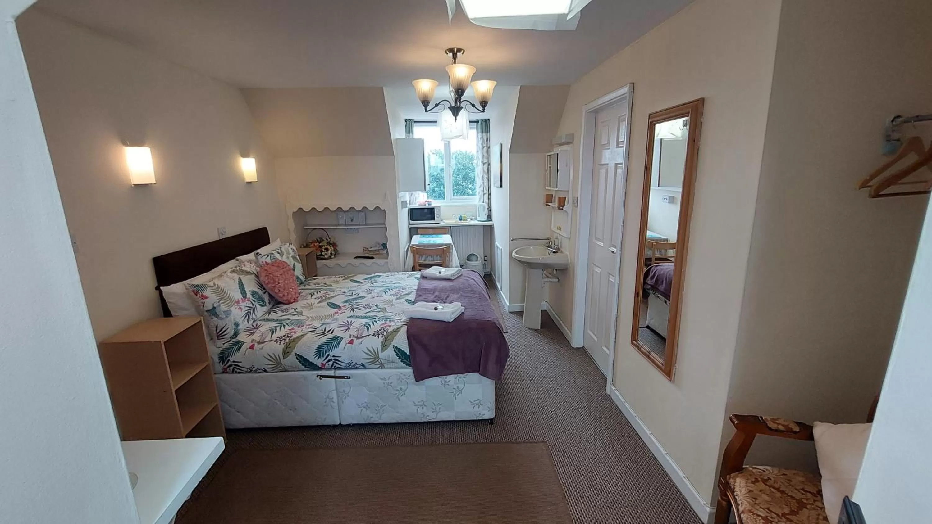 Living room in Tennyson Lodge