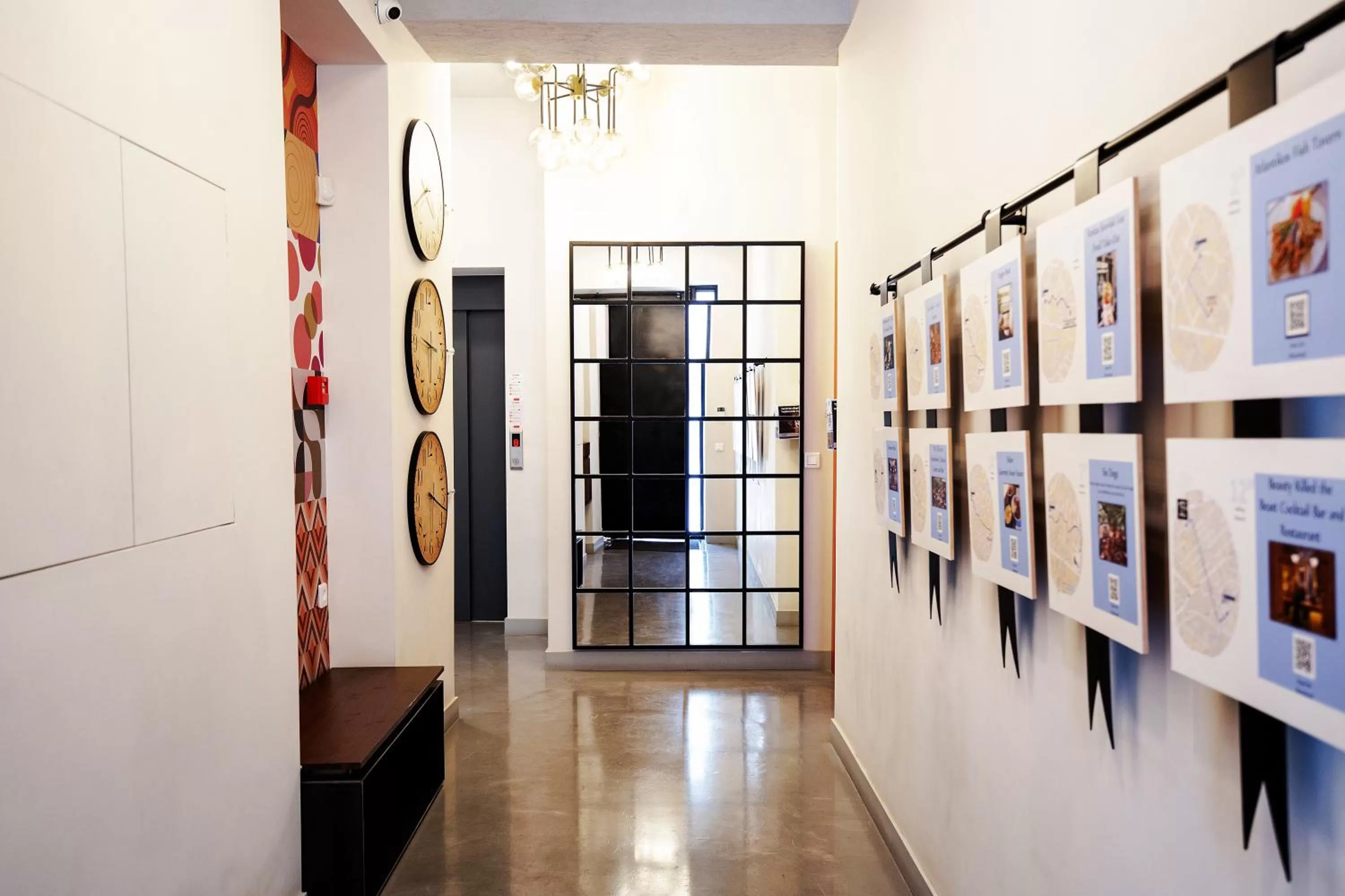 Lobby or reception in Downtown Athens Lofts - The Acropolis Observatory