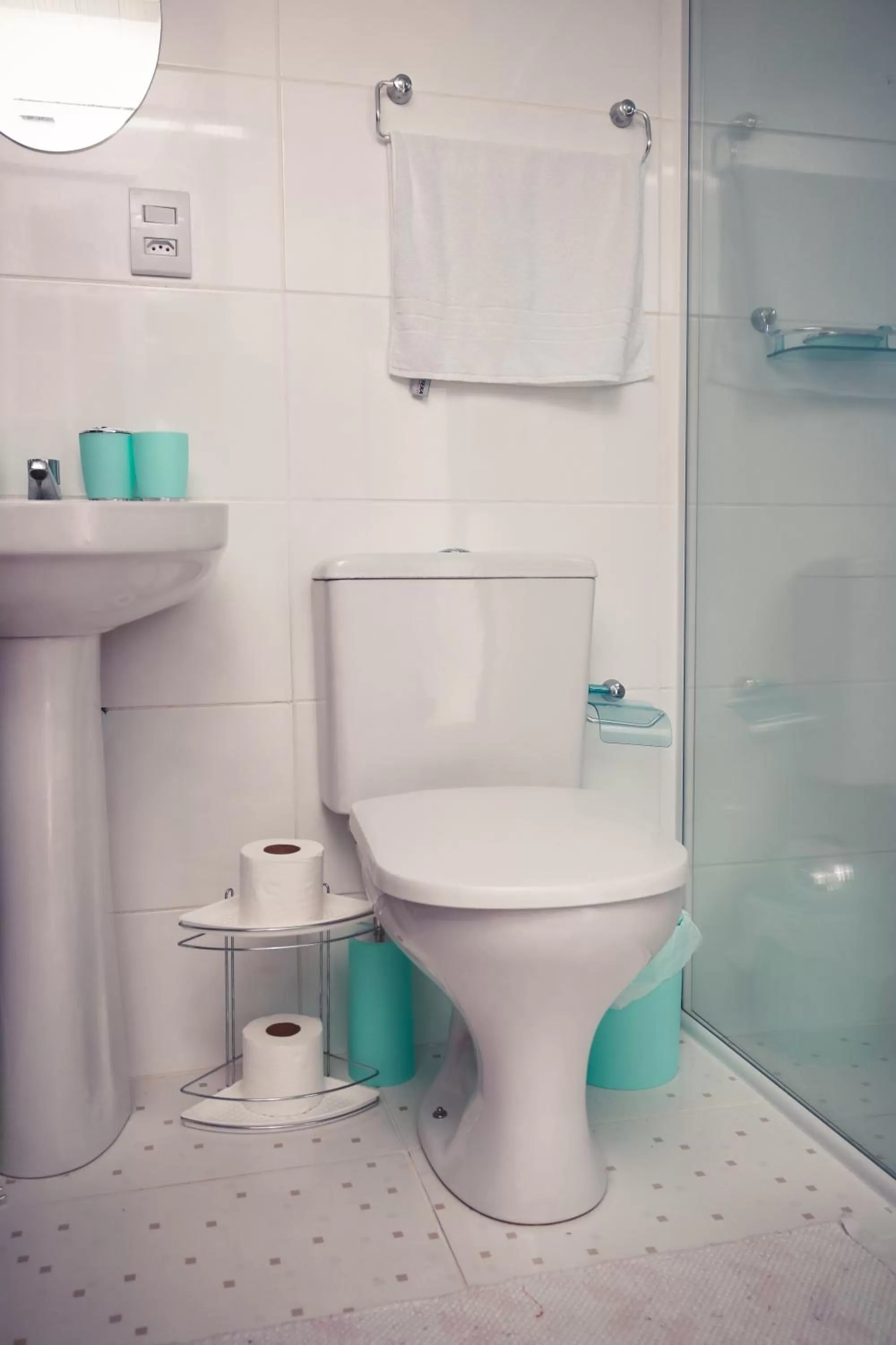 Bathroom in Pousada OceAnas Frente Mar Estaleiro