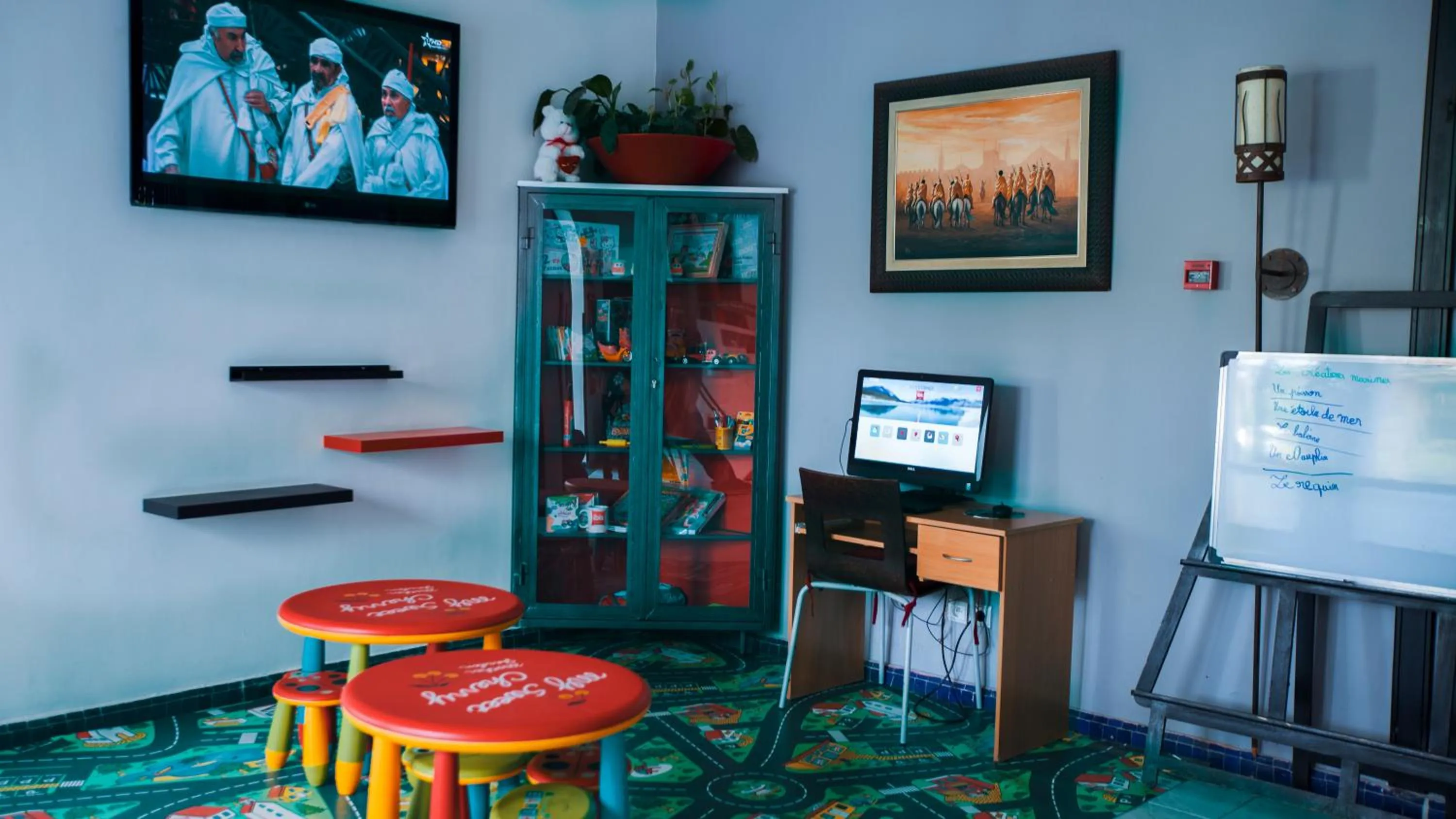 Children play ground in Ibis Fes