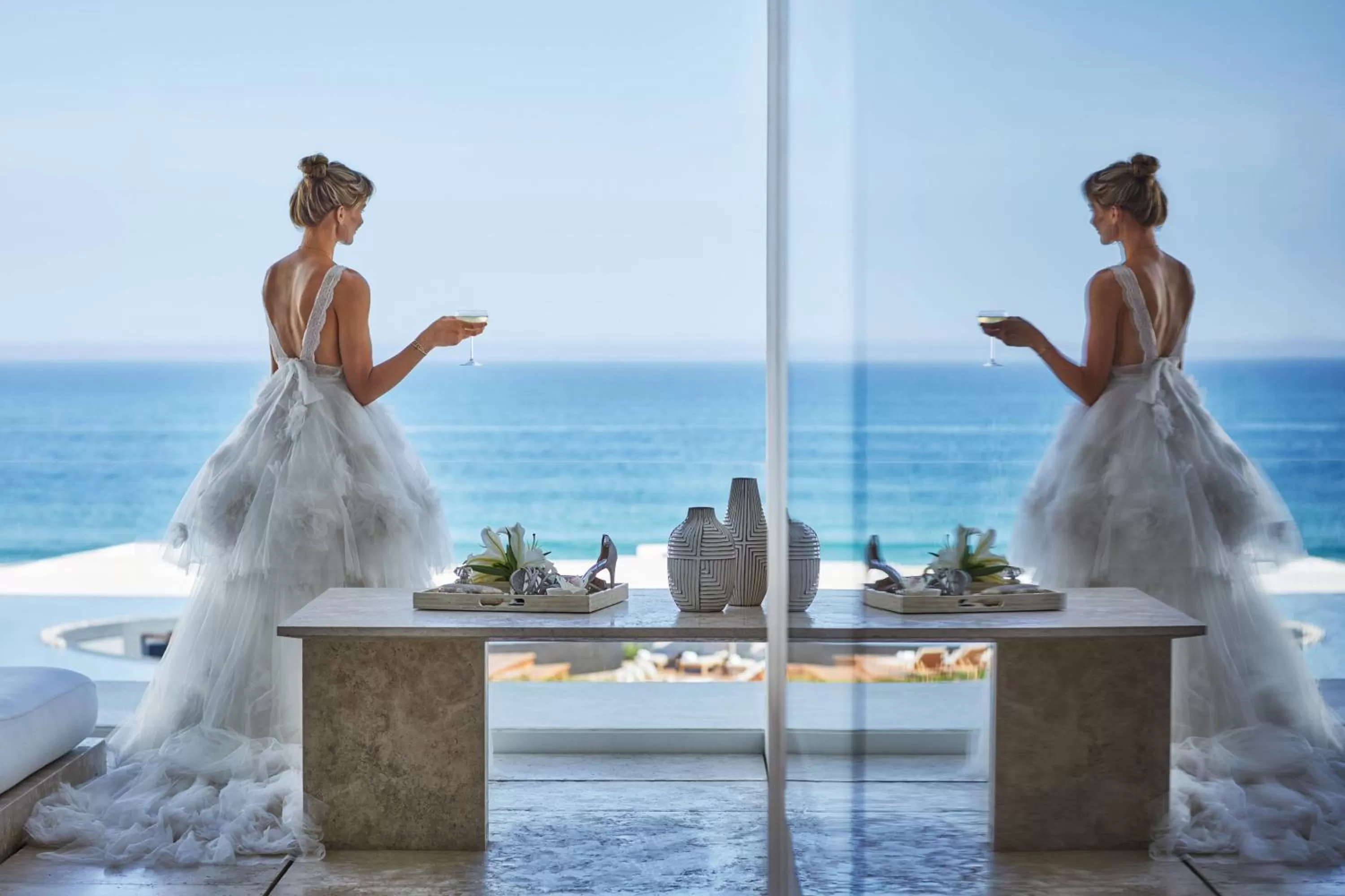 Patio in Viceroy Los Cabos