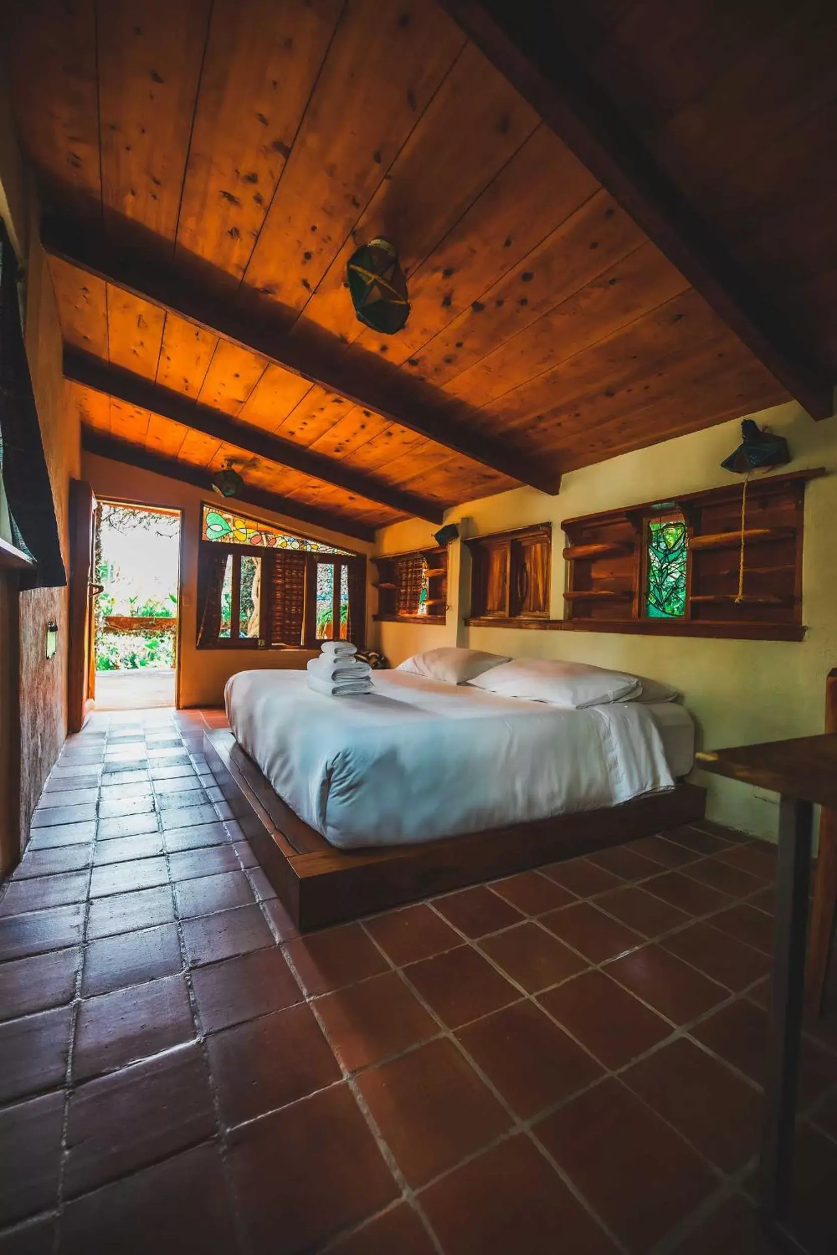 Double Room with Terrace and Garden View in Lush Atitlán Double Room with Terrace and Garden View in Lush Atitlán