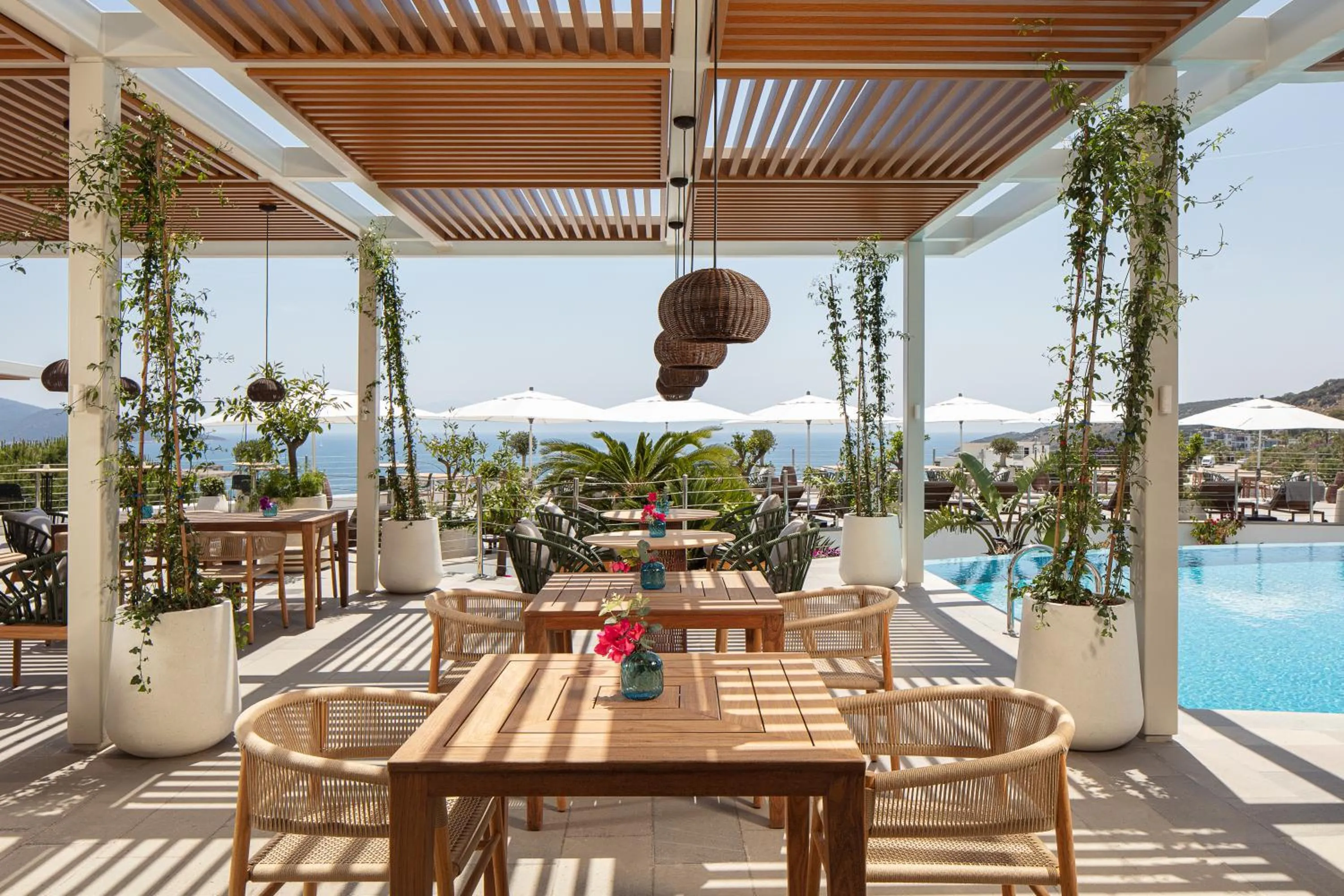 Restaurant/places to eat in Doria Hotel Bodrum-City Center
