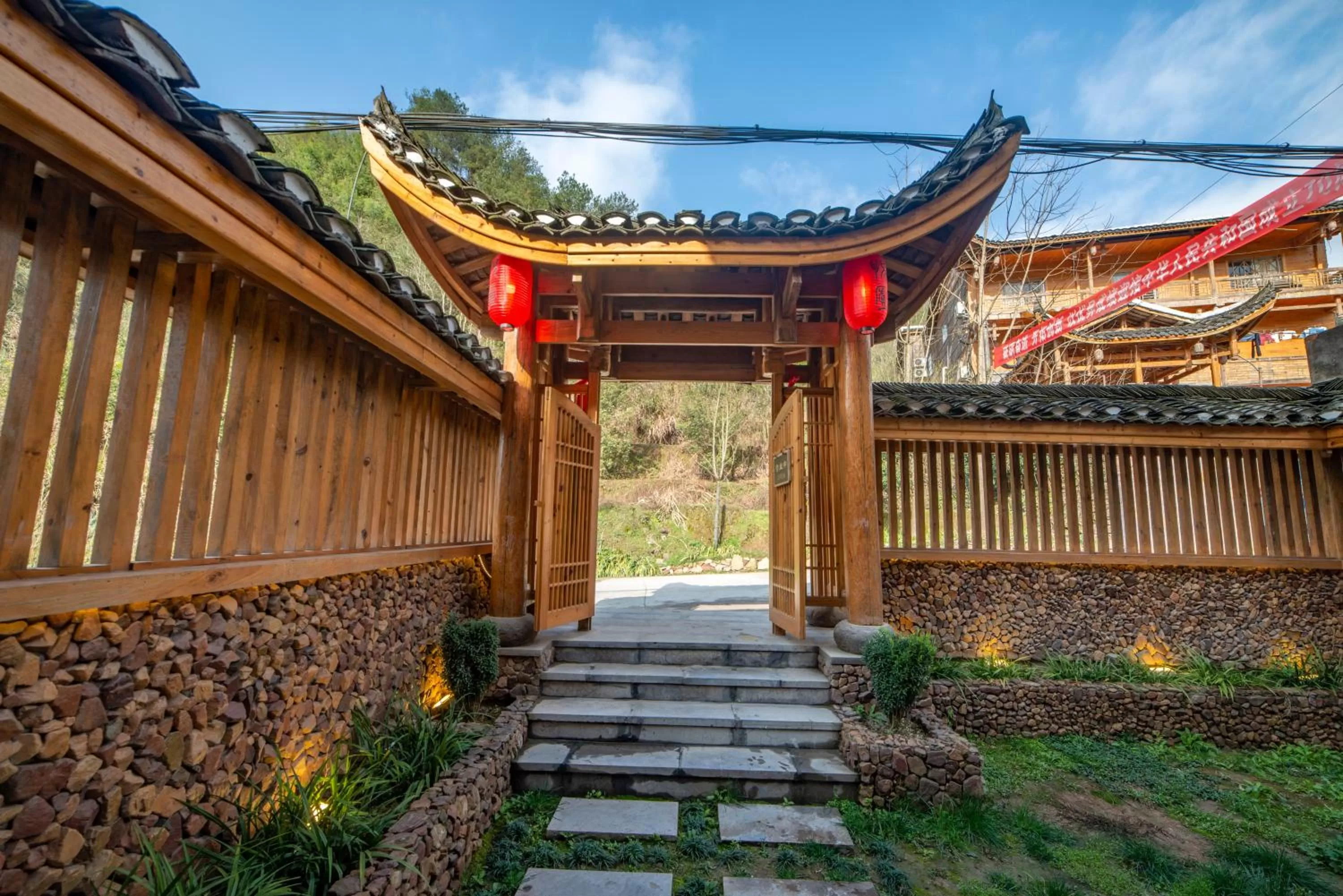 Facade/entrance, Property Building in Yuelu Homestay