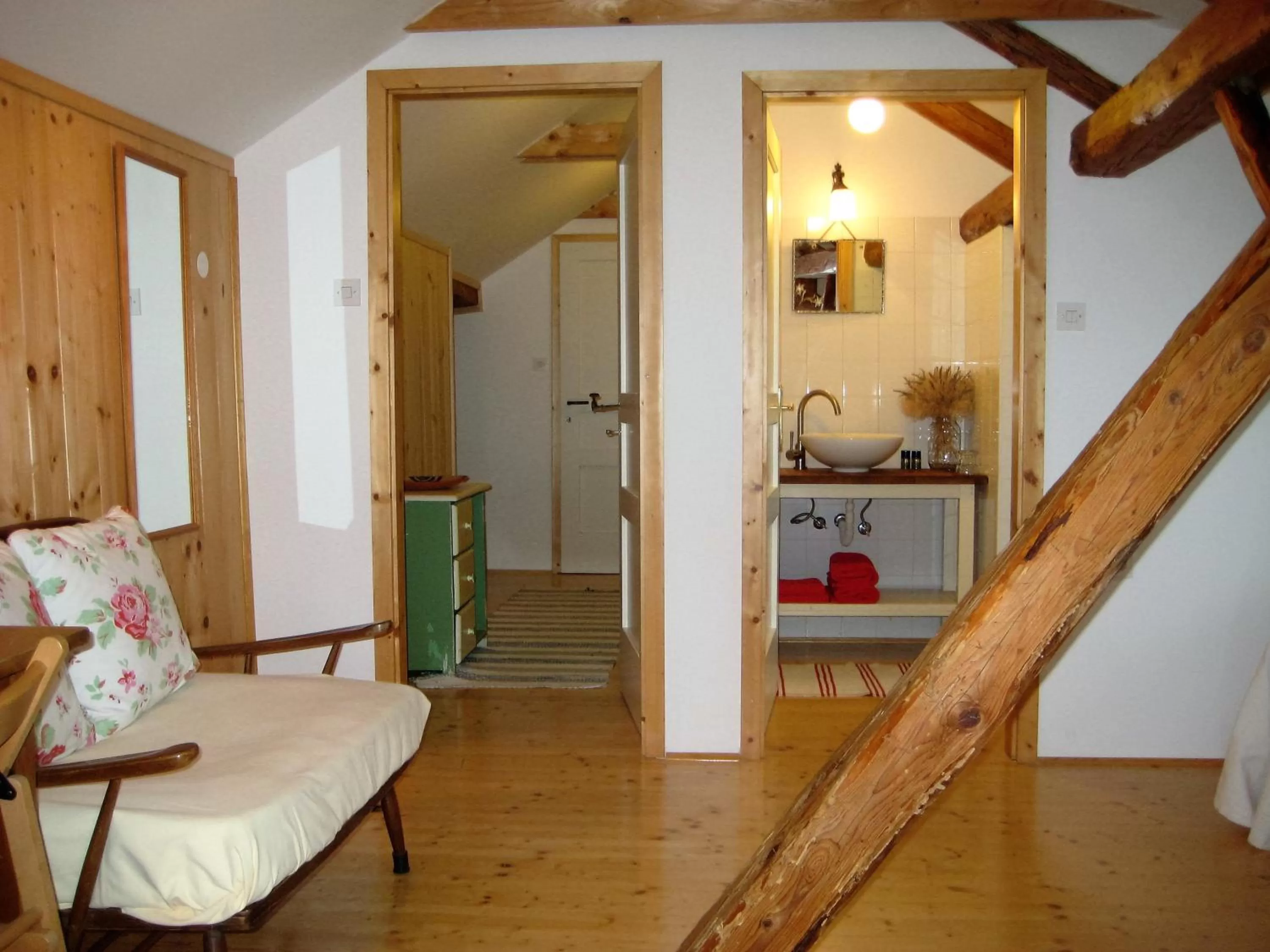 Bedroom, Seating Area in Mala Kmetija