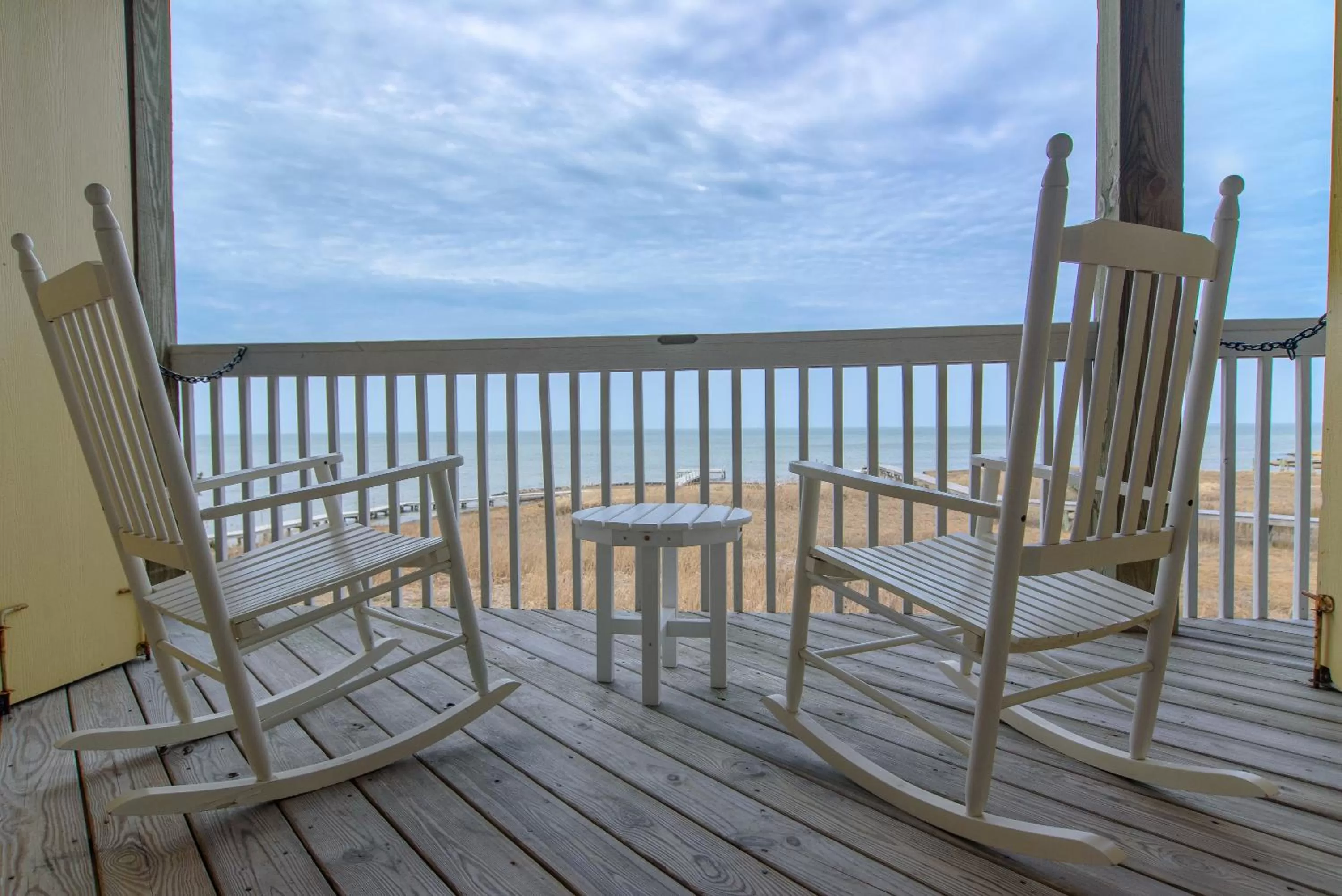 Patio in The Inn on Pamlico Sound