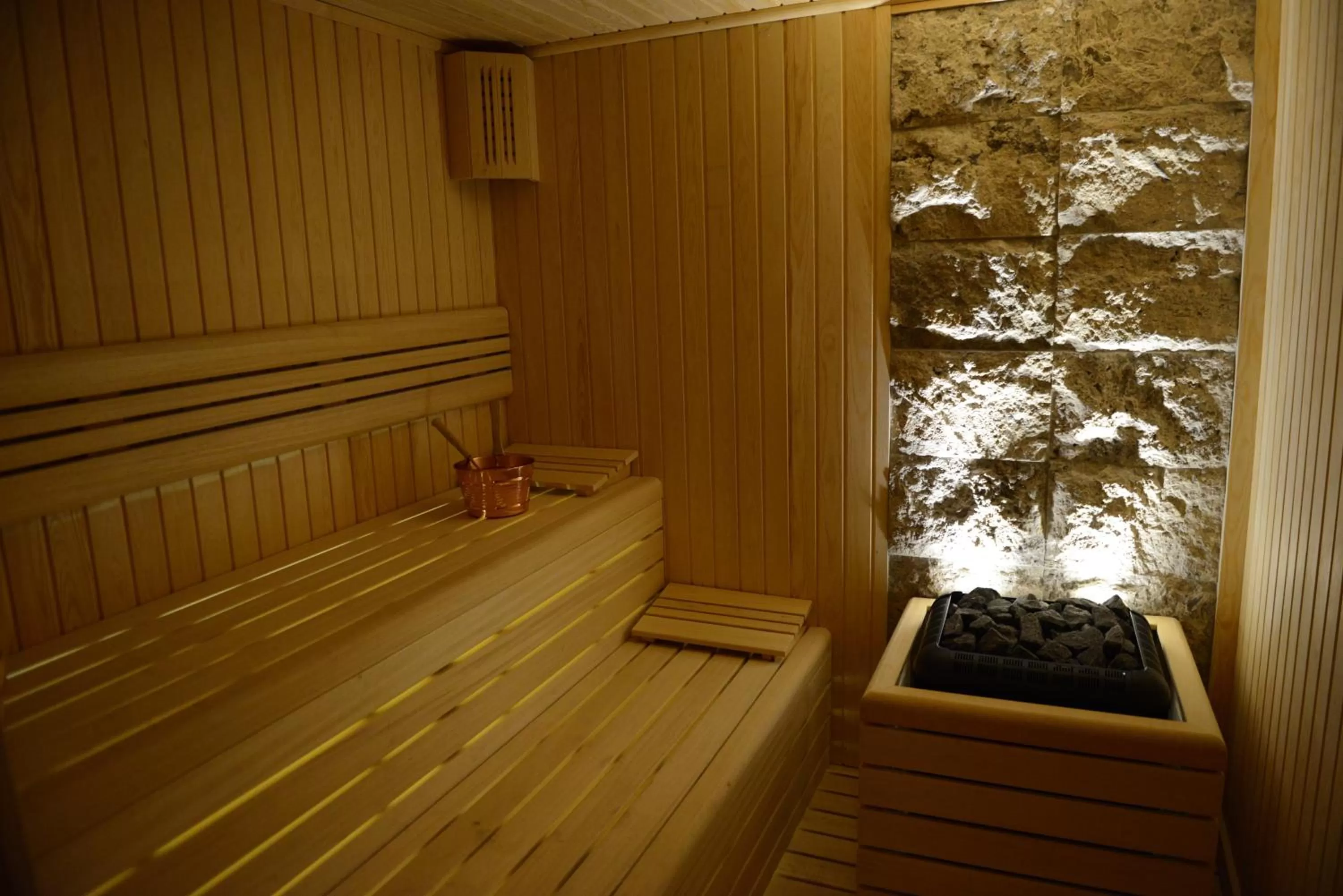 Sauna in Berjer Boutique Hotel & Spa