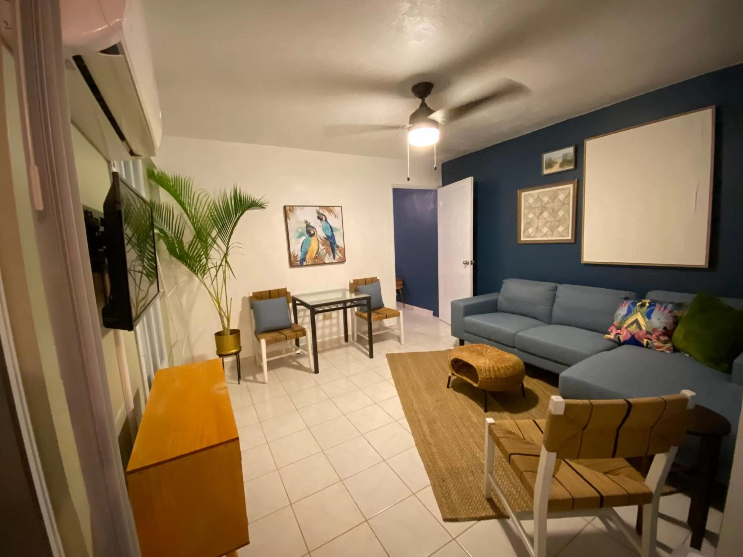 Seating Area in El Flamingo Beach Club