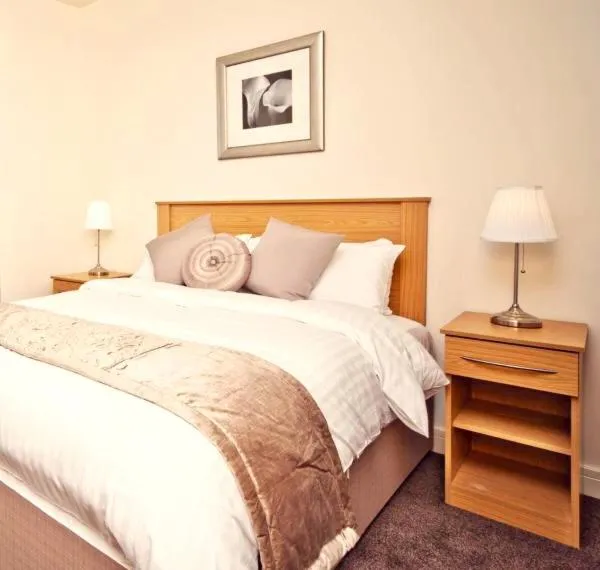 Bed in The Burlington Hotel