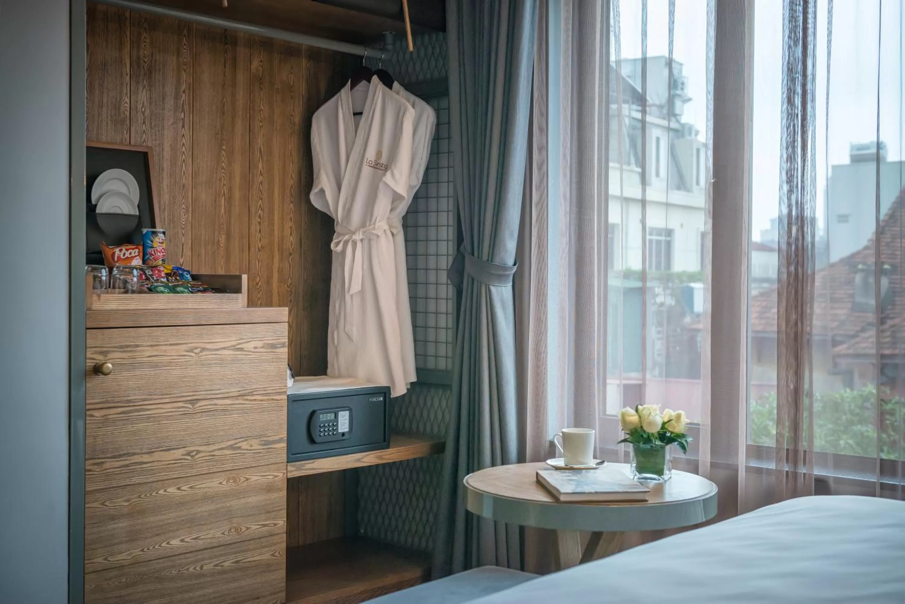 Photo of the whole room, Bed in Bespoke Trendy Hotel Hanoi