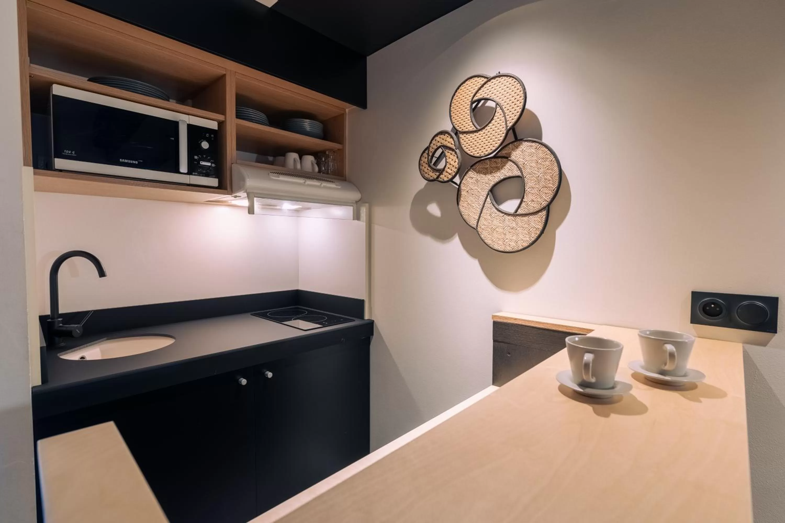 Kitchen or kitchenette in Cowool Lille Villeneuve D'Ascq - Ex Olivarius