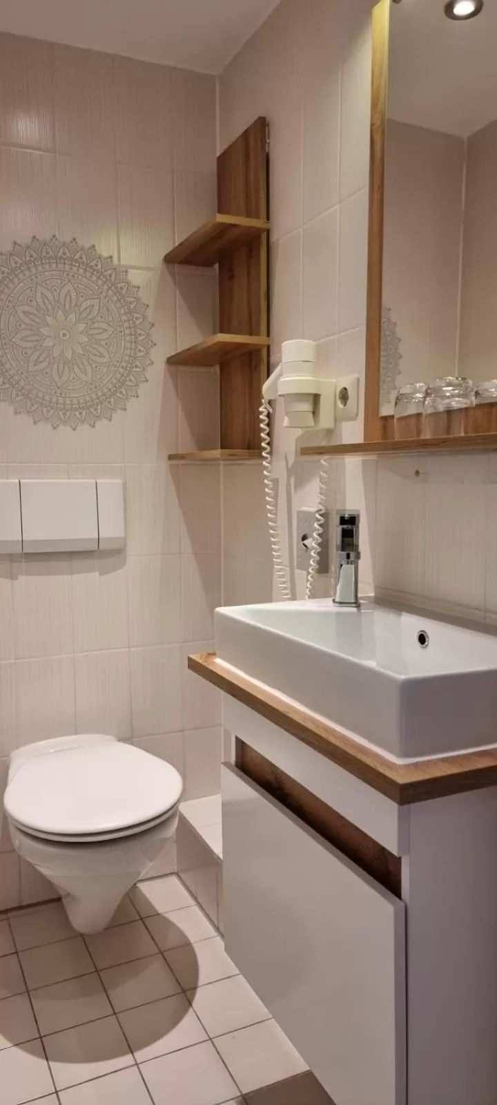 Bathroom in Hotel Engel