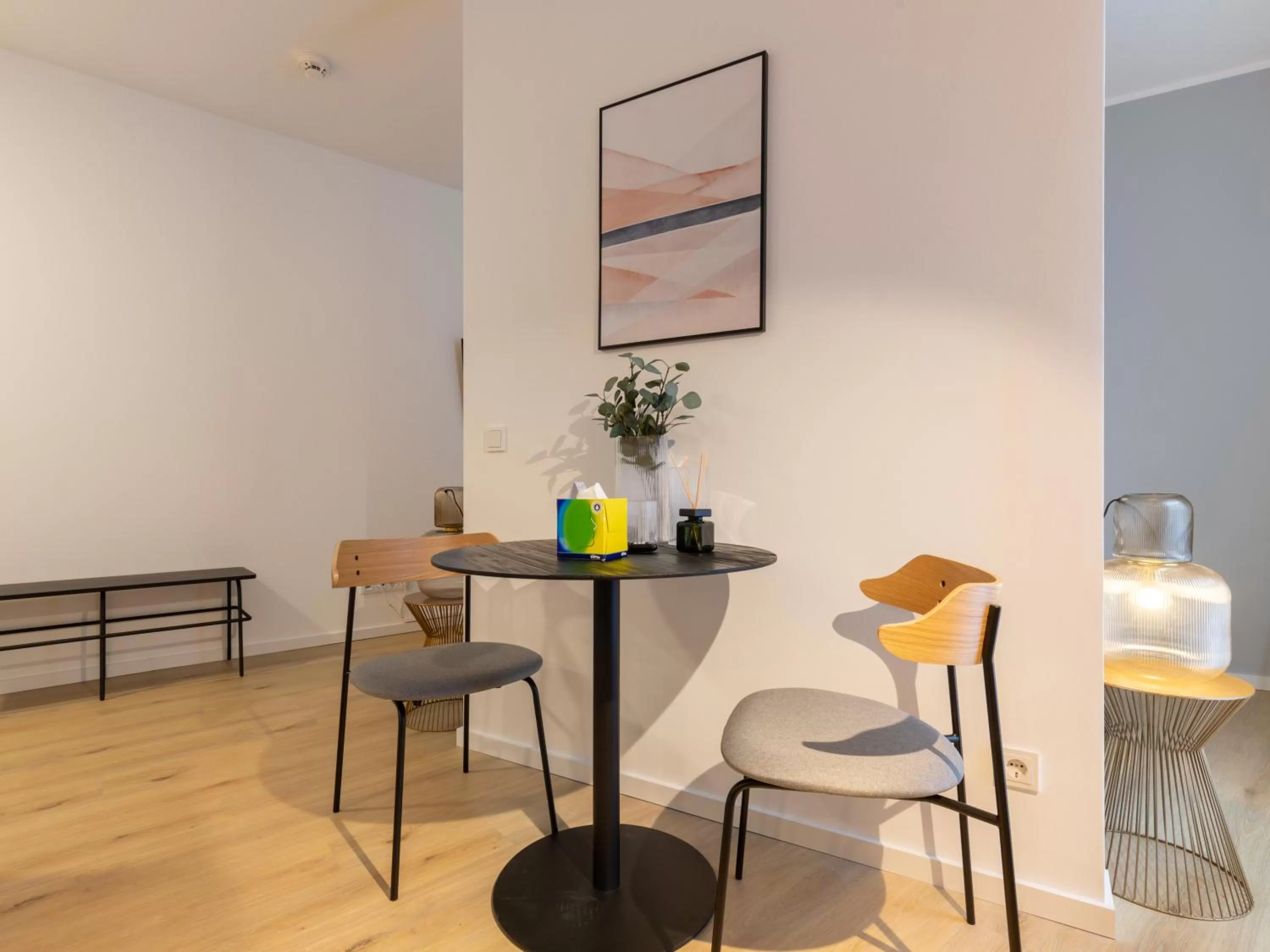 Seating area in Limehome Gütersloh Eickhoffstraße