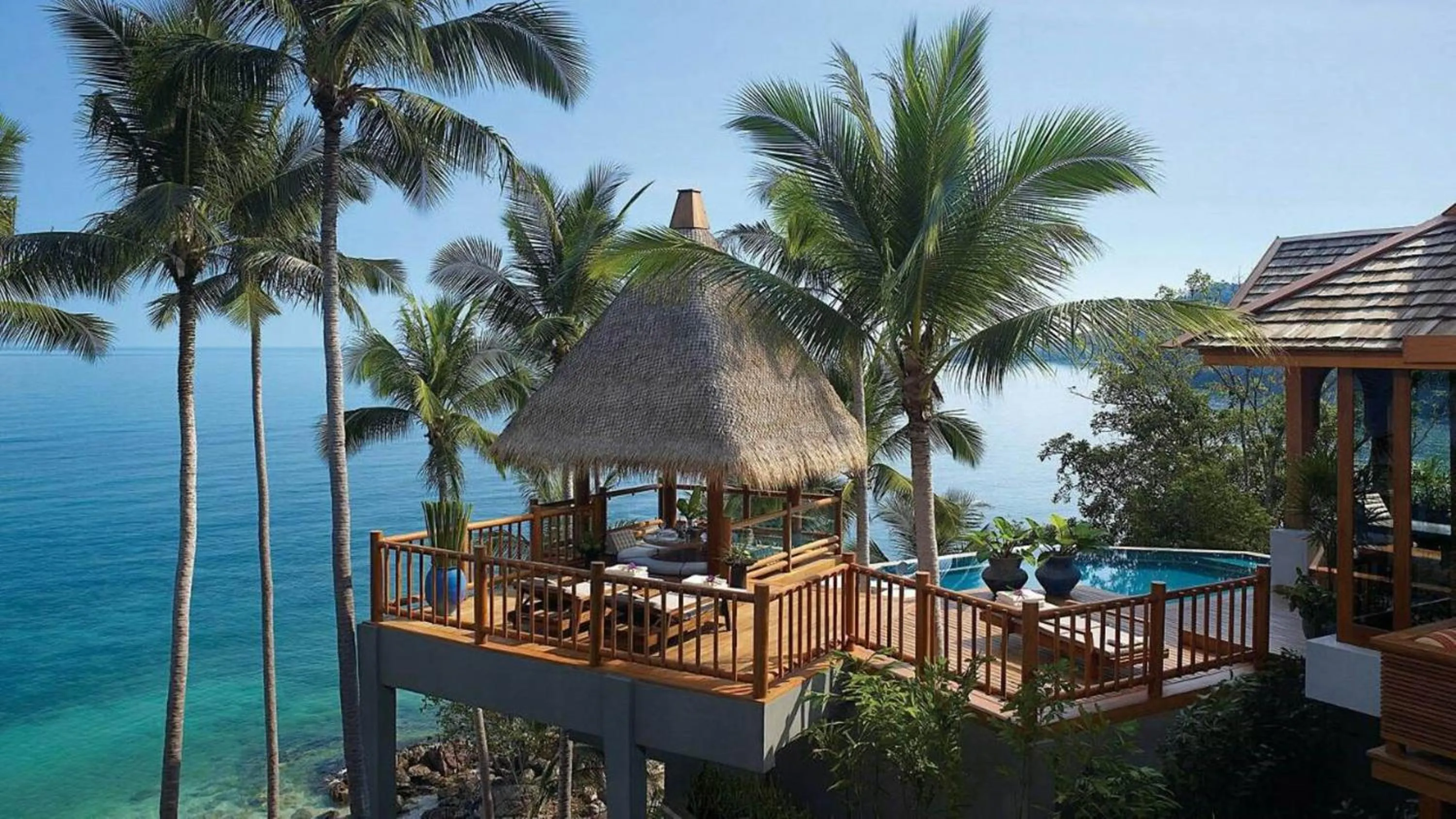 Balcony/Terrace in Four Seasons Resort Koh Samui