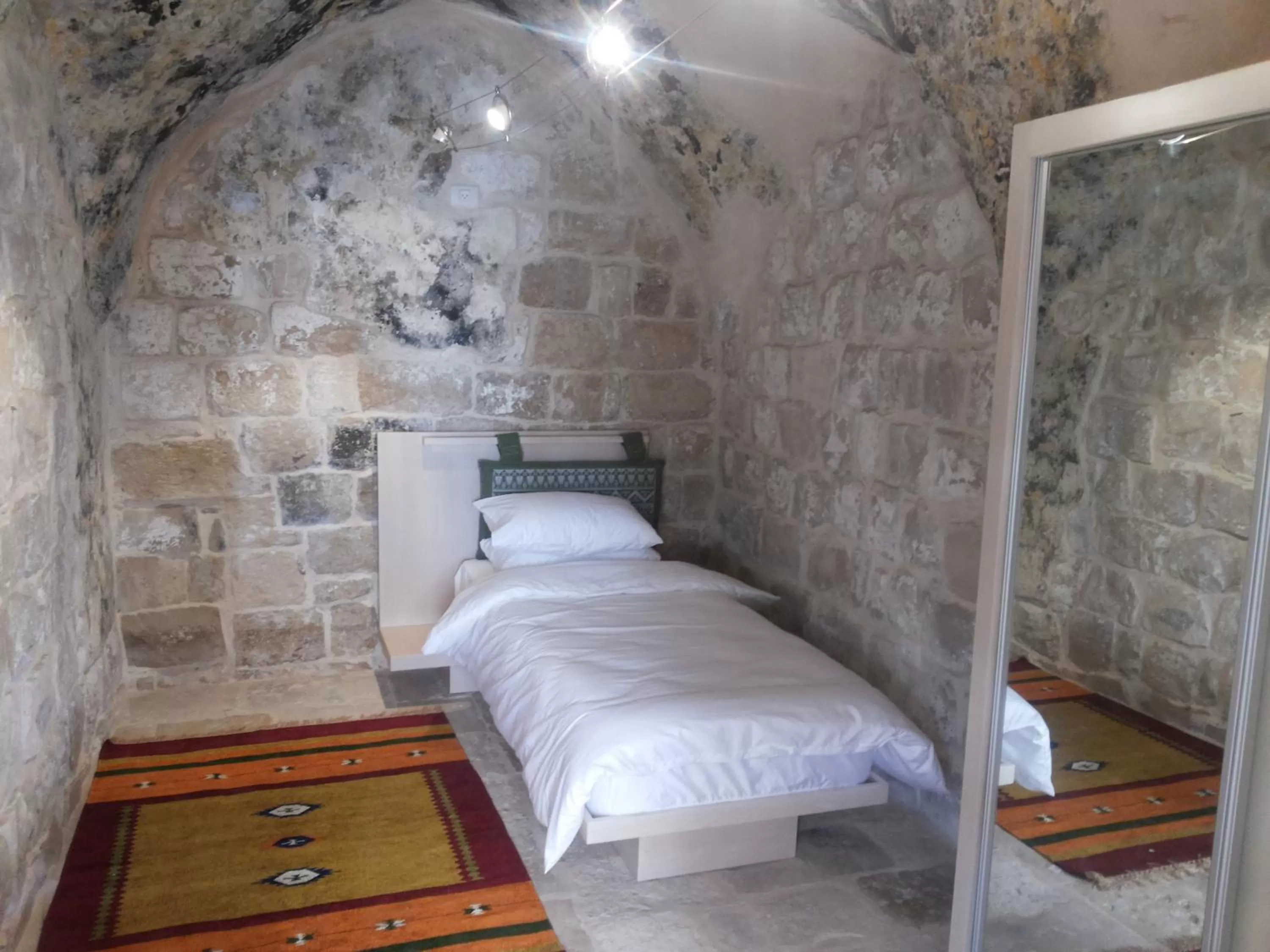 Bed in Khan Alwakala Hotel