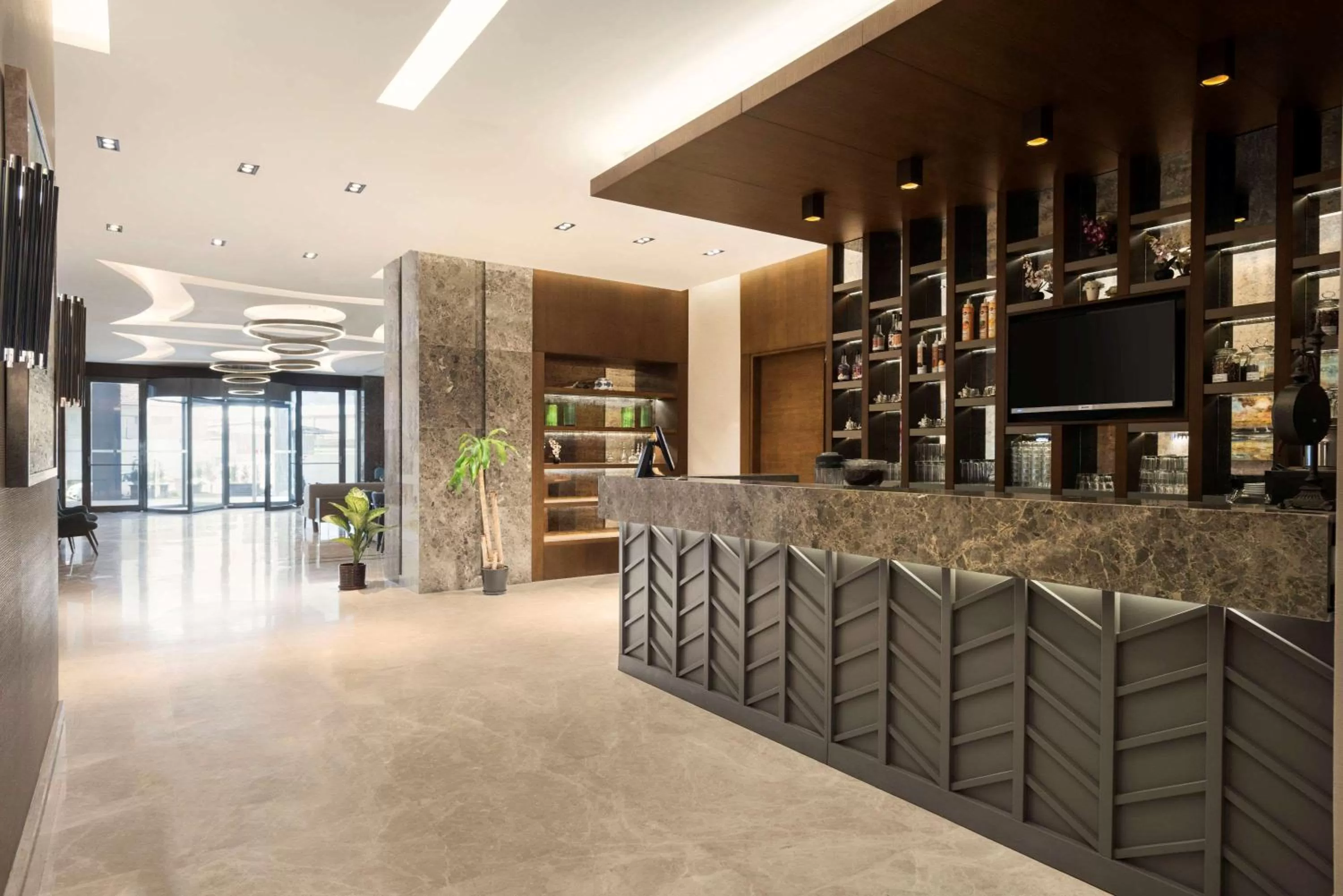 Lobby or reception in Ramada By Wyndham Nilufer Bursa