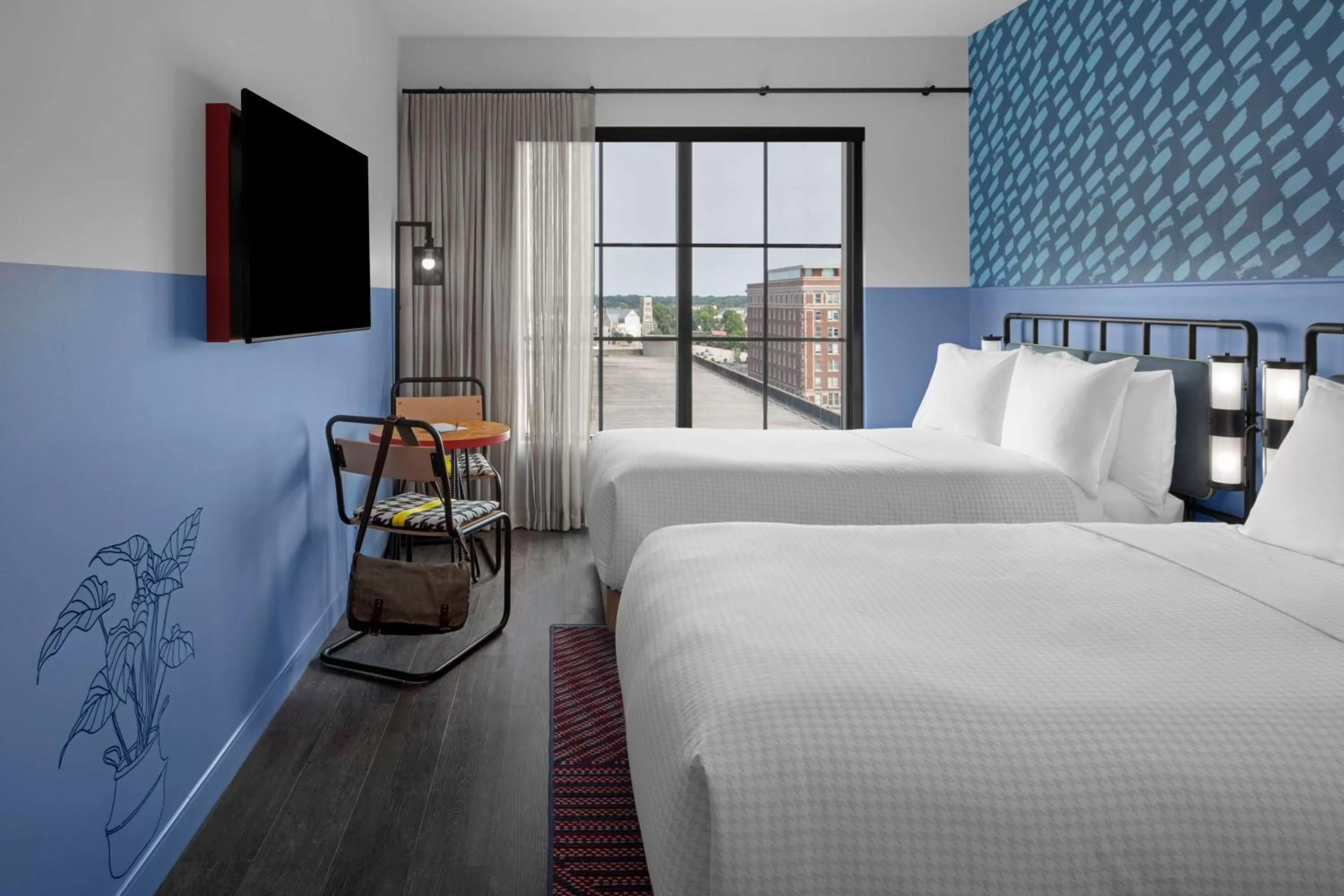 Double Room with Two Double Beds in Caption By Hyatt Beale Street Memphis