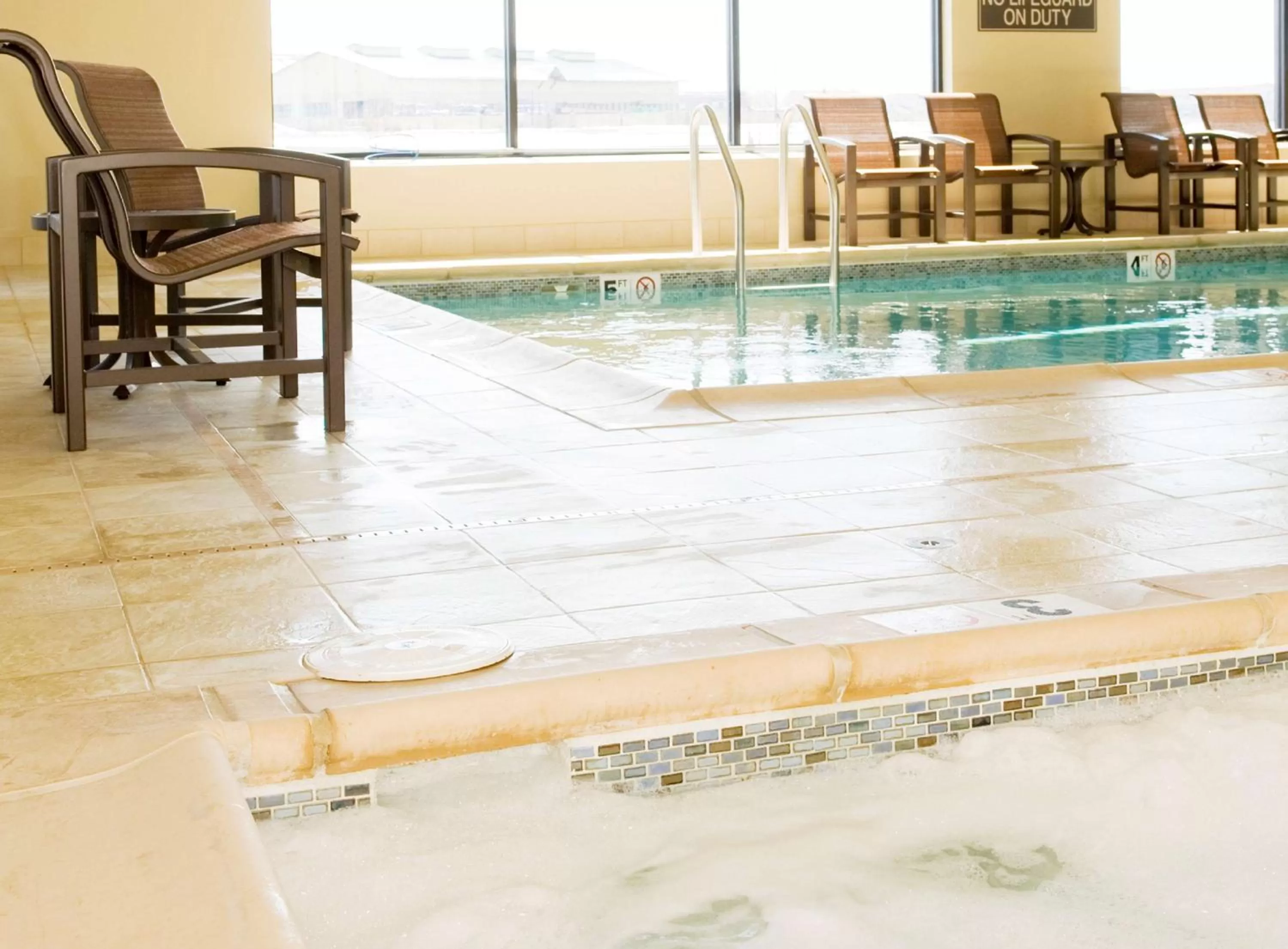 Pool view in Homewood Suites by Hilton Bozeman